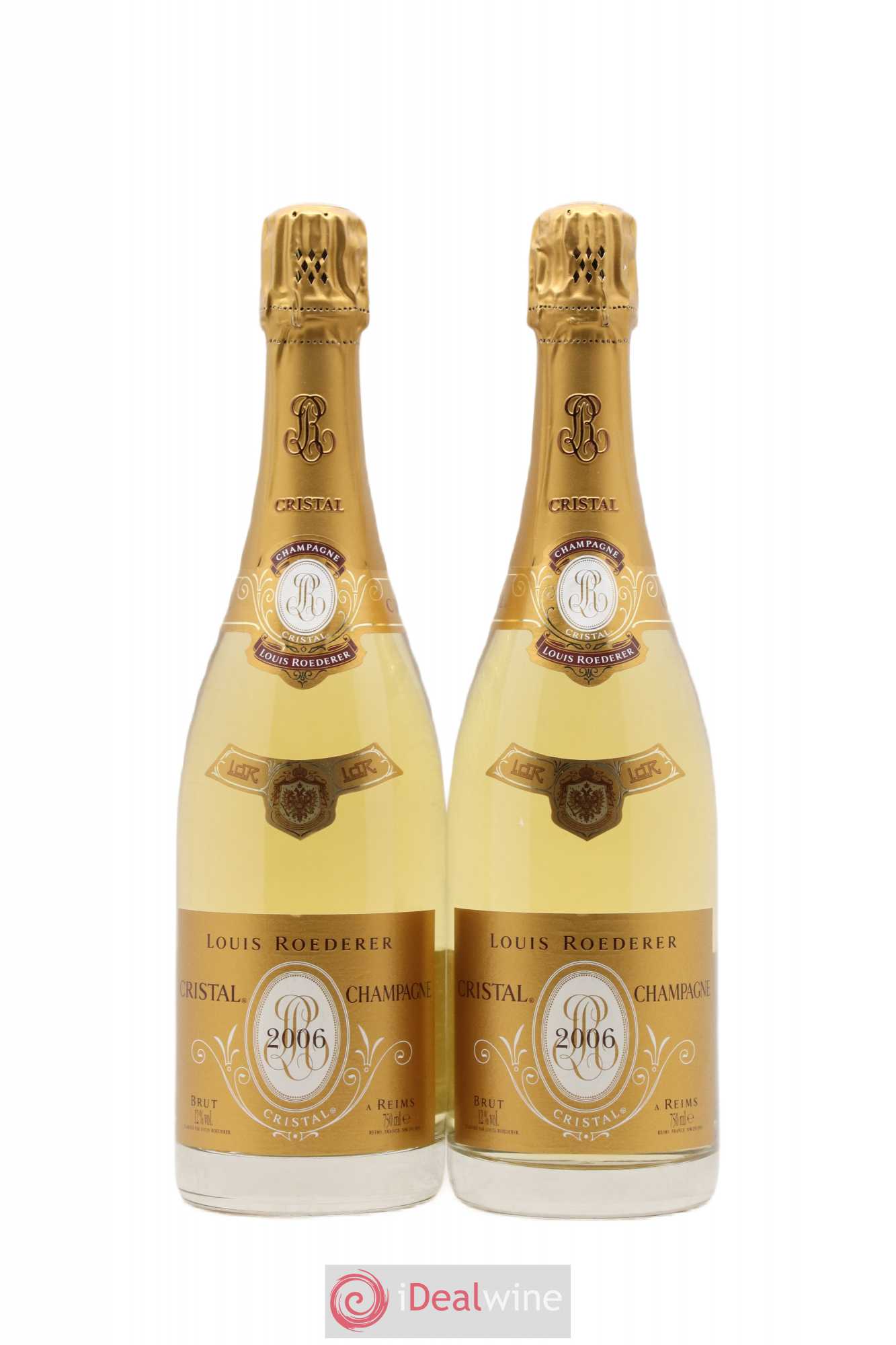 Cristal Louis Roederer 2006 - Lot de 2 bouteilles - 0