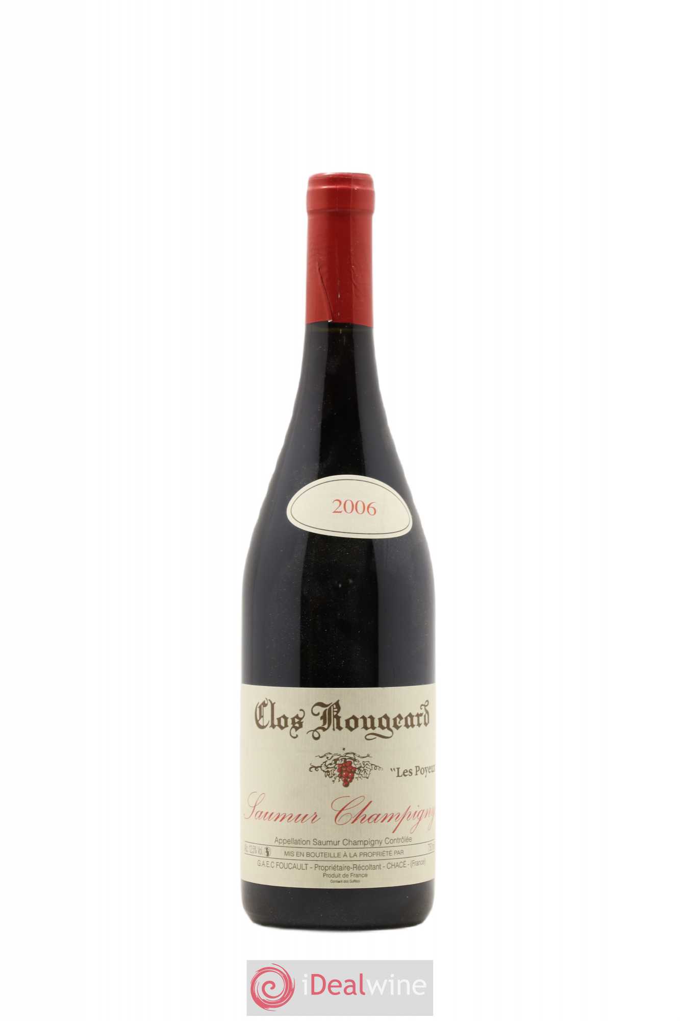 Saumur-Champigny Les Poyeux Clos Rougeard 2006 - Lot de 1 bouteille - 0