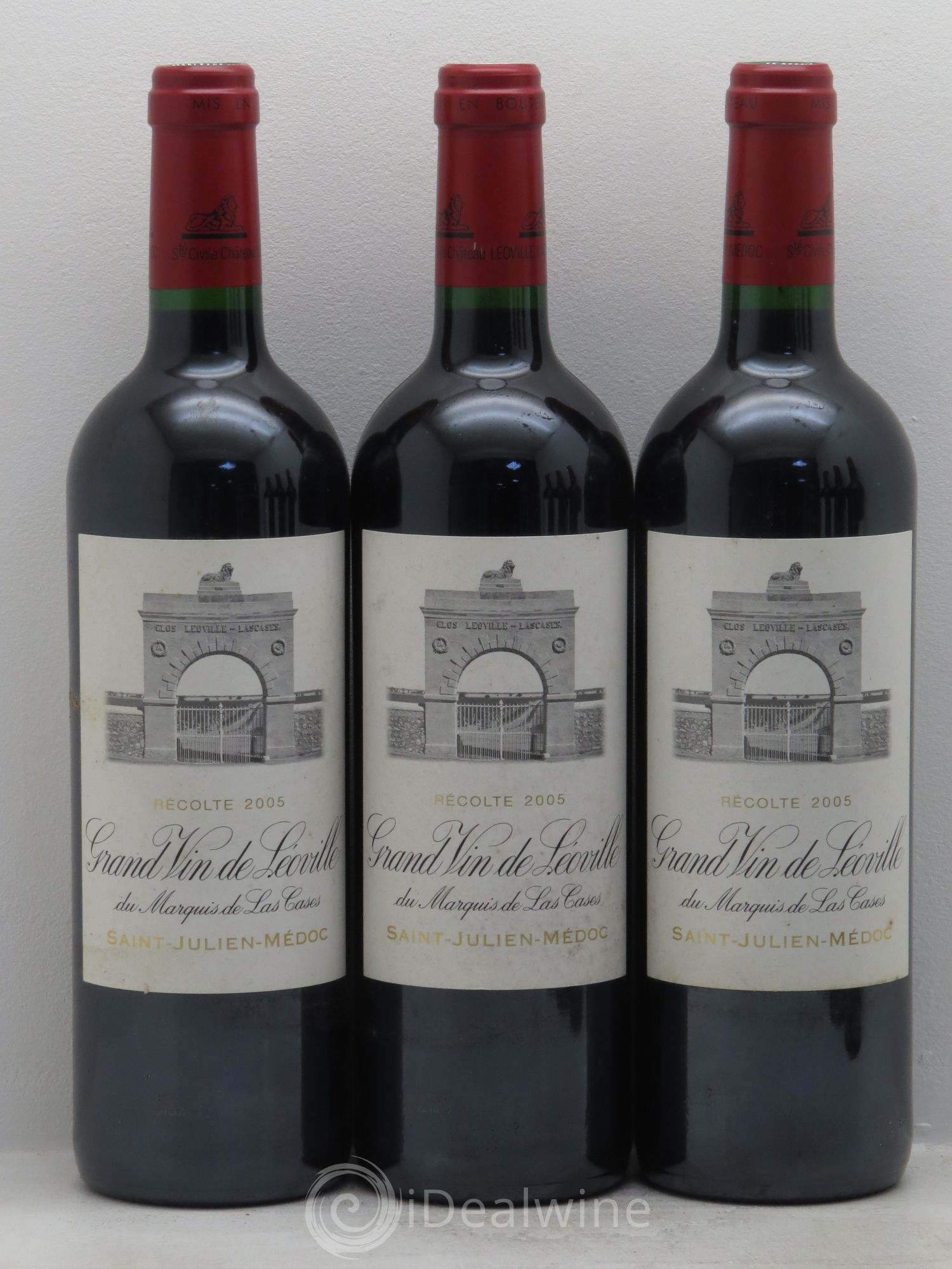 Château Léoville Las Cases 2ème Grand Cru Classé 2005 - Lot de 6 bouteilles - 1