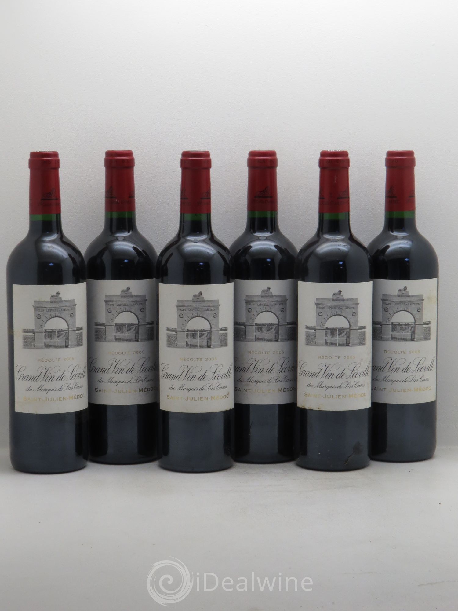 Château Léoville Las Cases 2ème Grand Cru Classé 2005 - Lot de 6 bouteilles - 0
