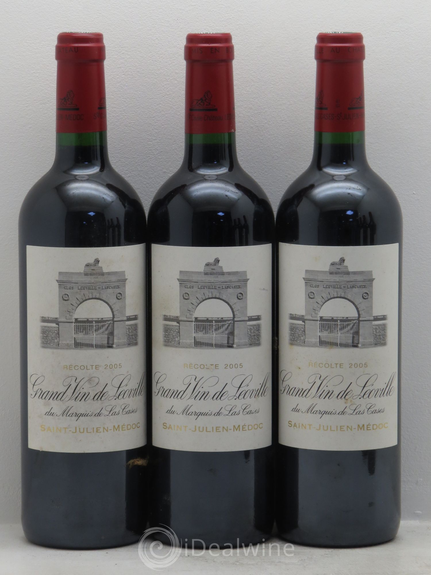 Château Léoville Las Cases 2ème Grand Cru Classé 2005 - Lot de 6 bouteilles - 1