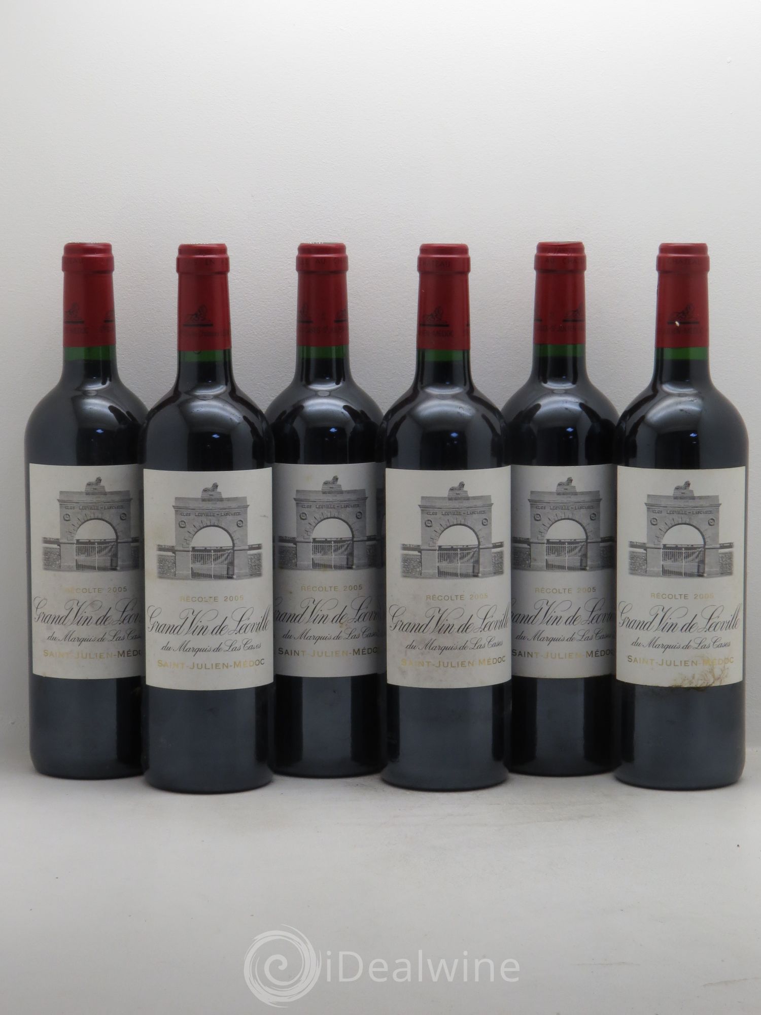 Château Léoville Las Cases 2ème Grand Cru Classé 2005 - Lot de 6 bouteilles - 0