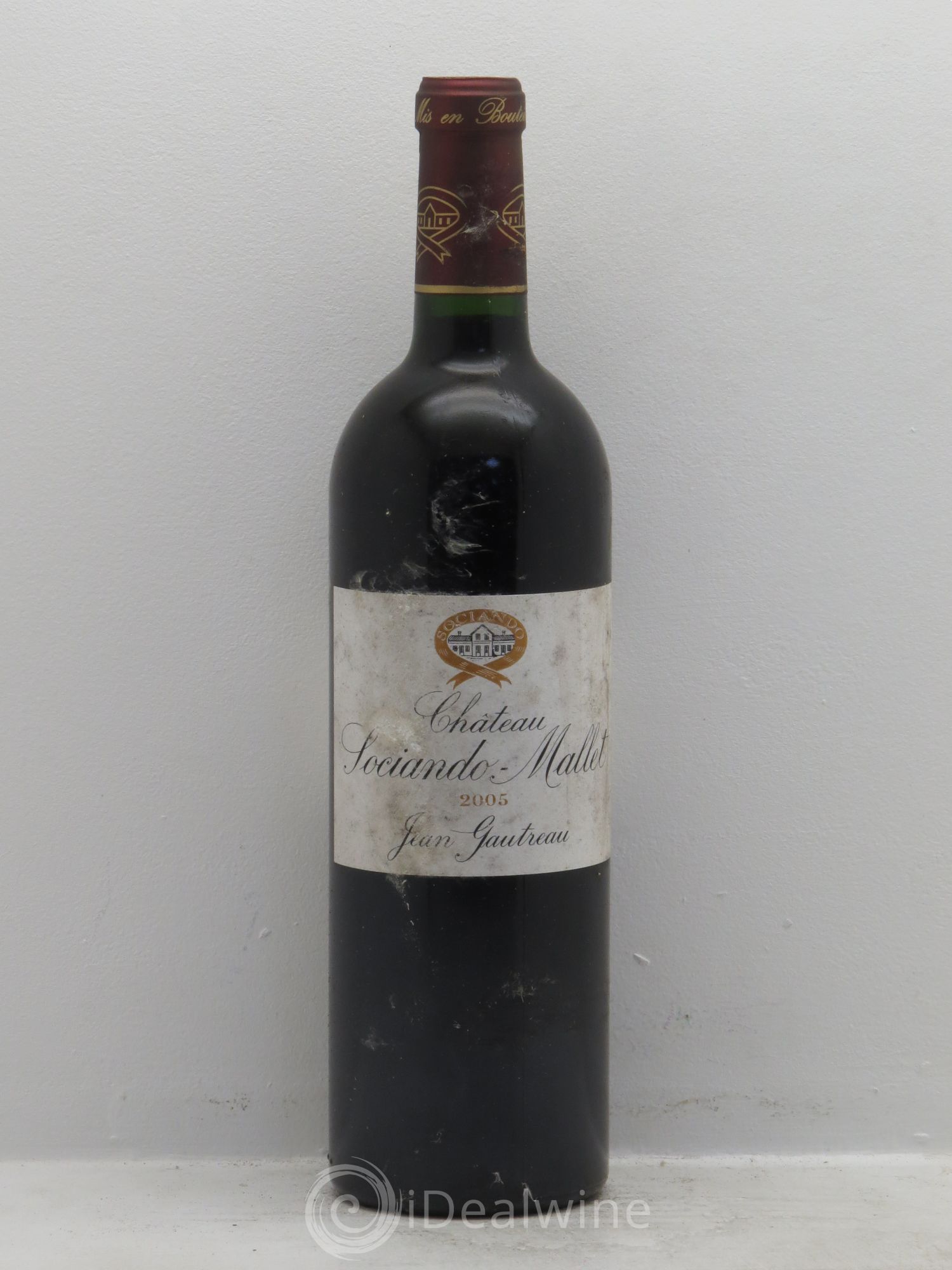 Château Sociando Mallet 2005 - Lot de 12 bouteilles - 0