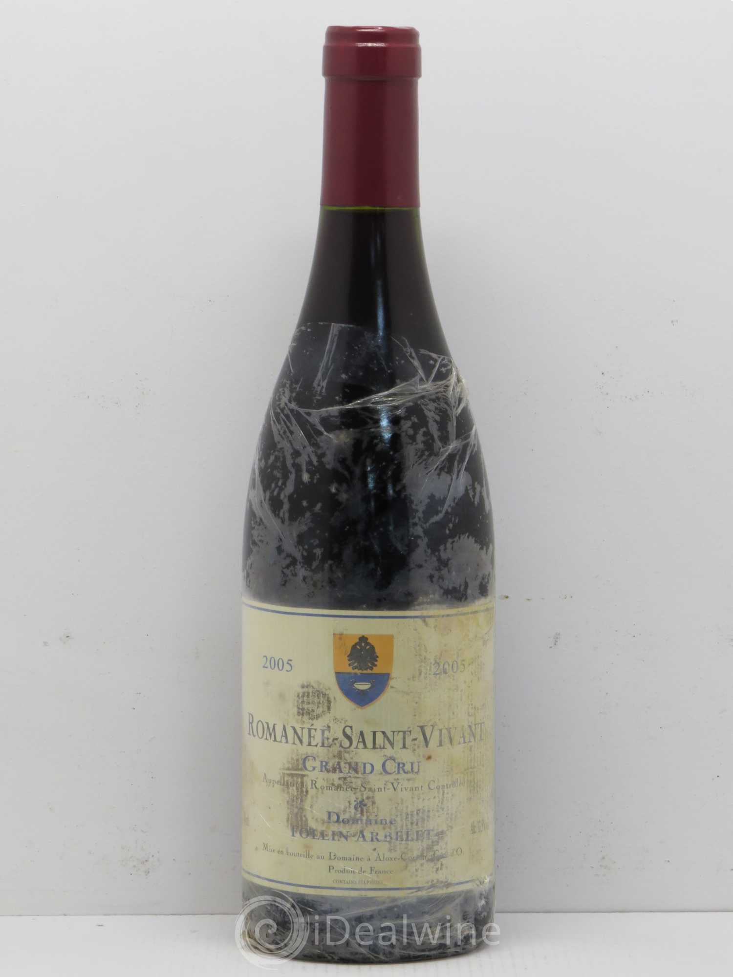 Romanée-Saint-Vivant Grand Cru Follin-Arbelet 2005 - Lot de 1 bouteille - 0
