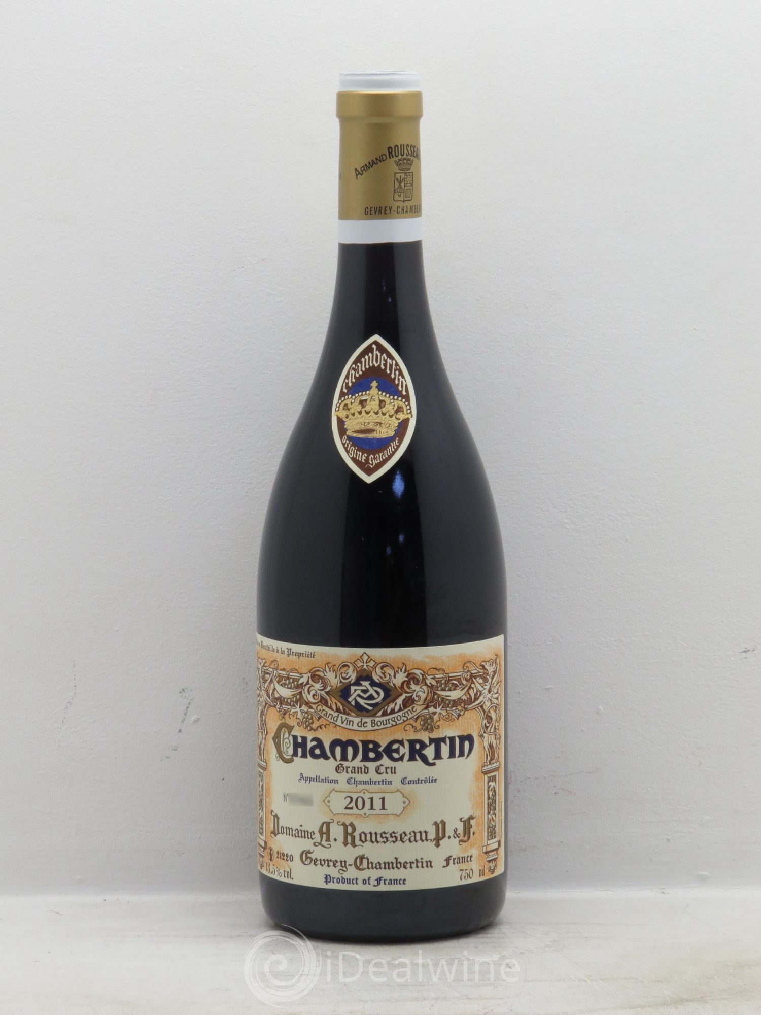 Chambertin Grand Cru Armand Rousseau (Domaine) 2011 - Lot de 1 bouteille - 0