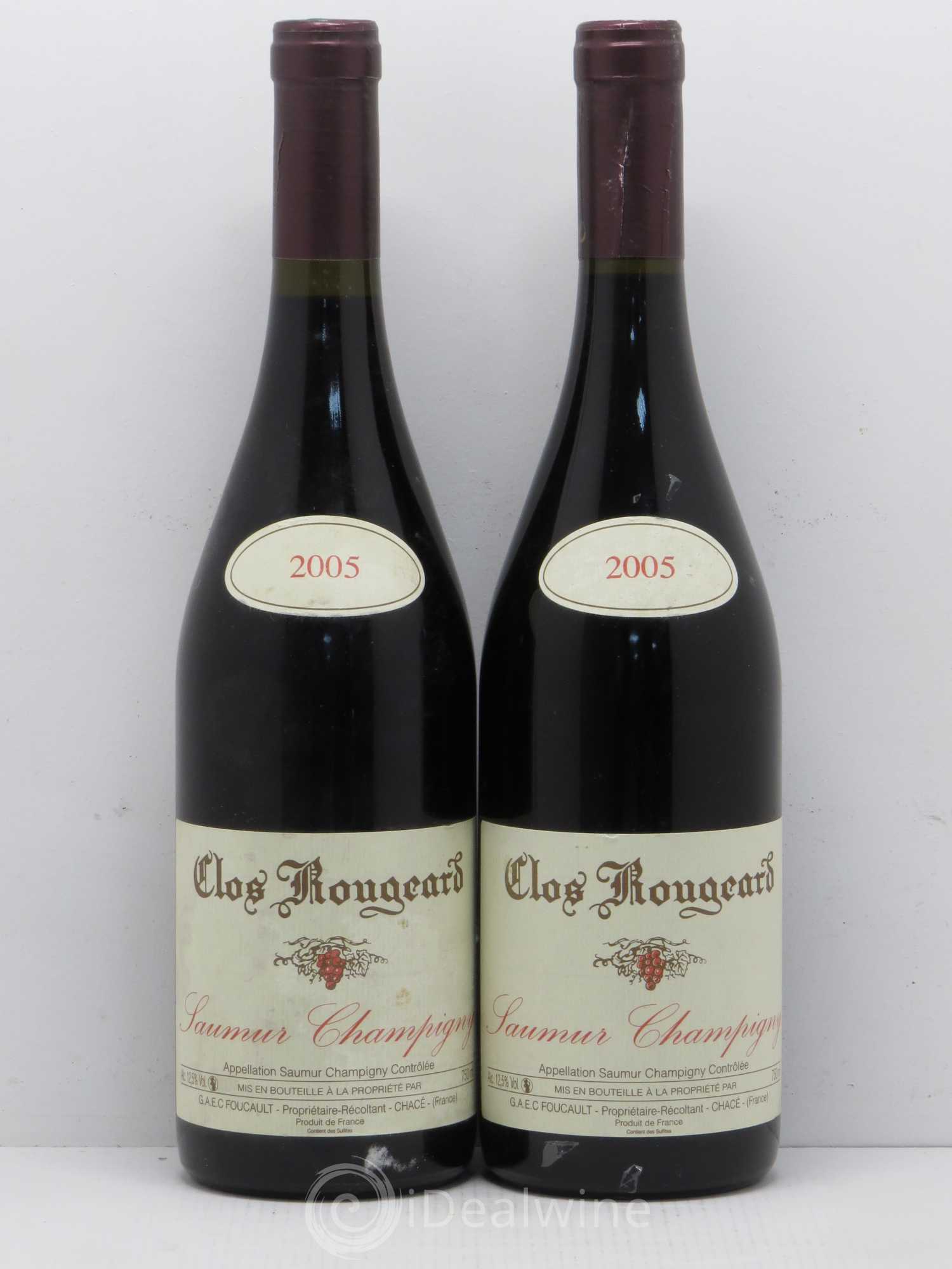 Saumur-Champigny Clos Rougeard 2005 - Posten von 2 Flaschen - 0