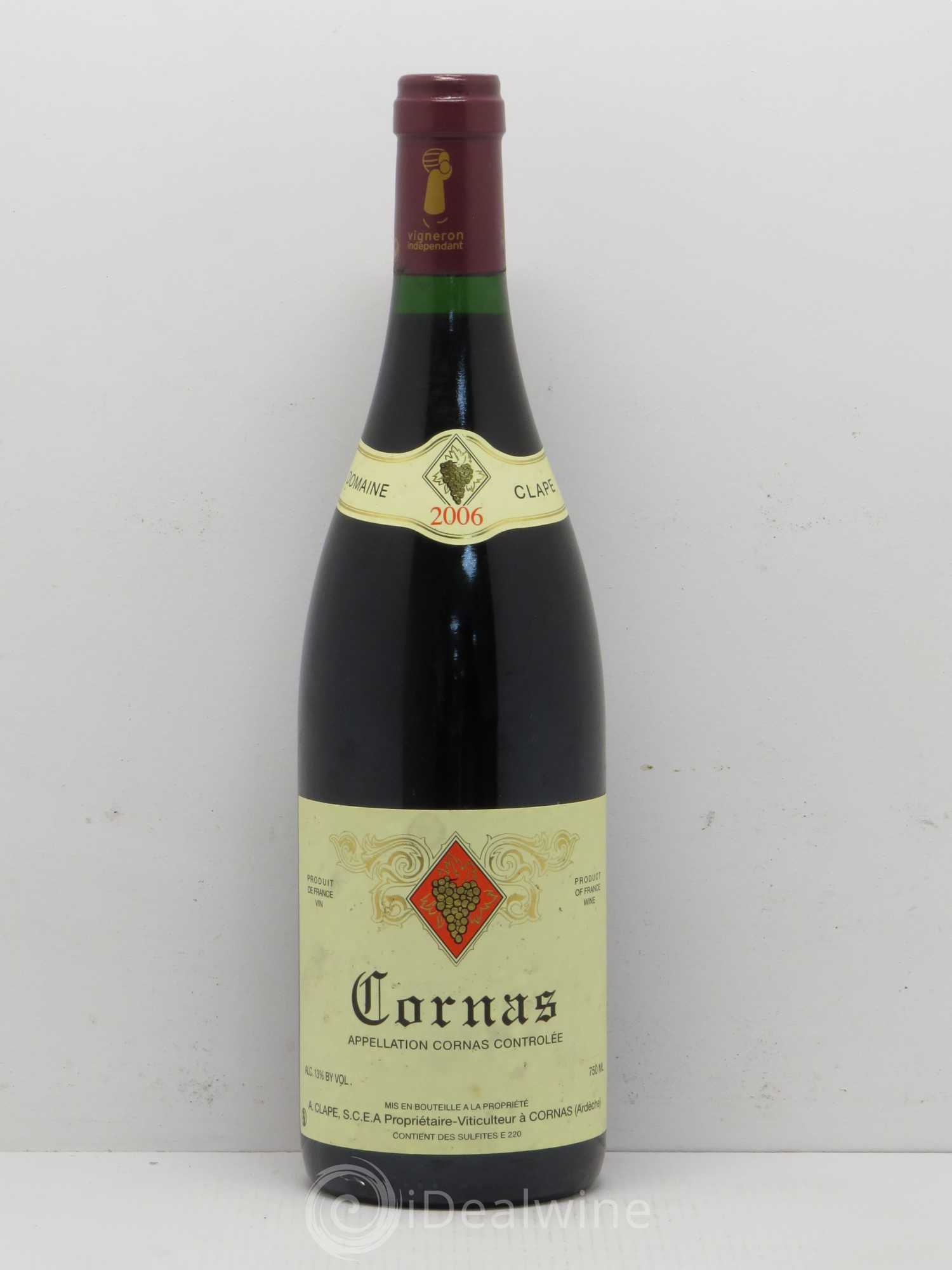 Cornas Auguste Clape 2006 - Lot de 1 bouteille - 0