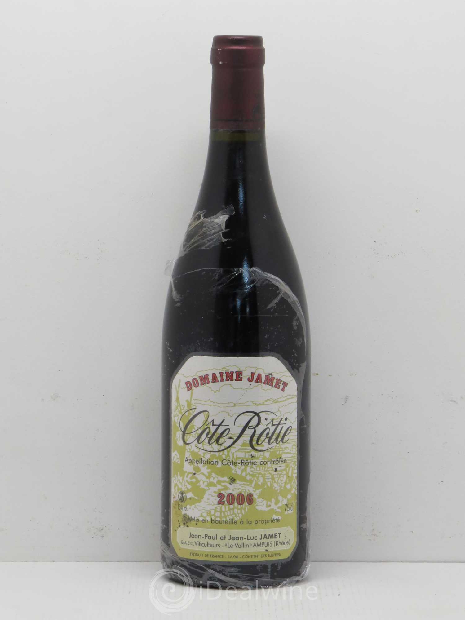 Côte-Rôtie Jamet (Domaine) 2006 - Lot de 1 bouteille - 0