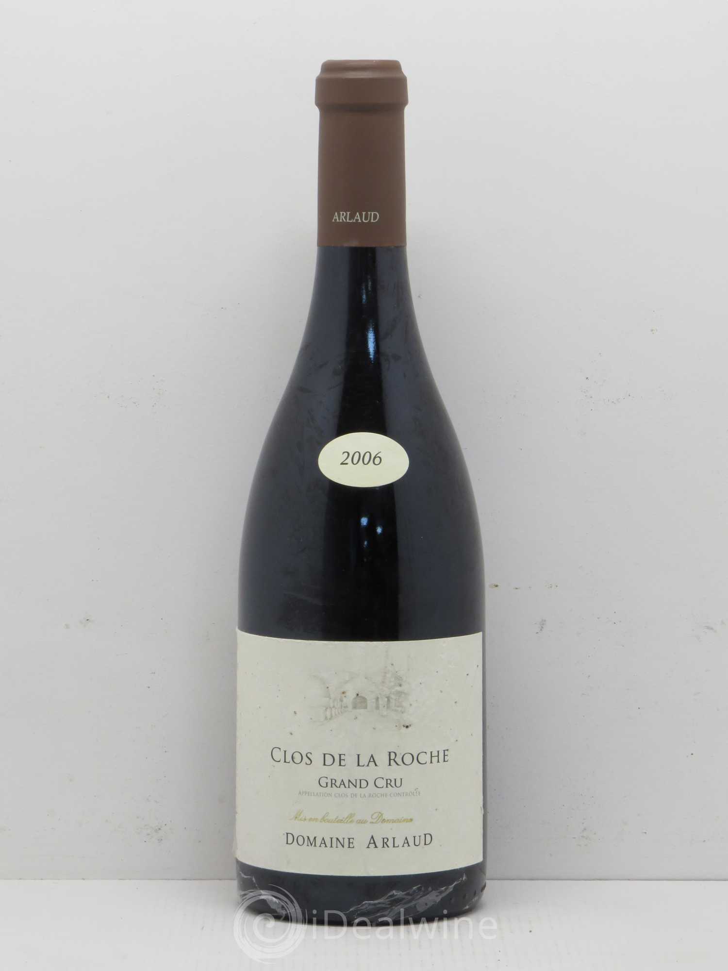 Clos de la Roche Grand Cru Arlaud 2006 - Posten von 1 Flasche - 0