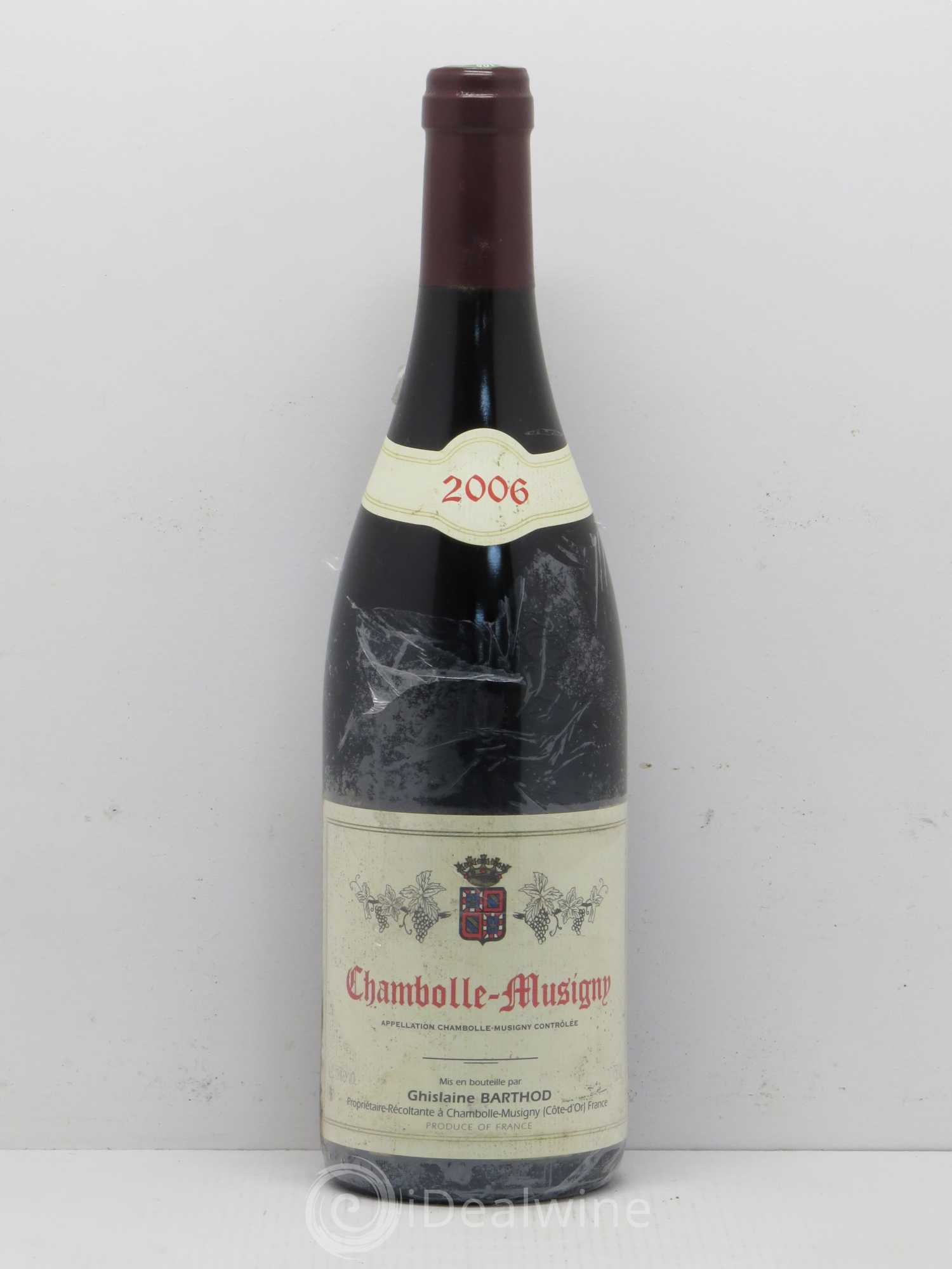 Chambolle-Musigny Ghislaine Barthod 2006 - Posten von 1 Flasche - 0
