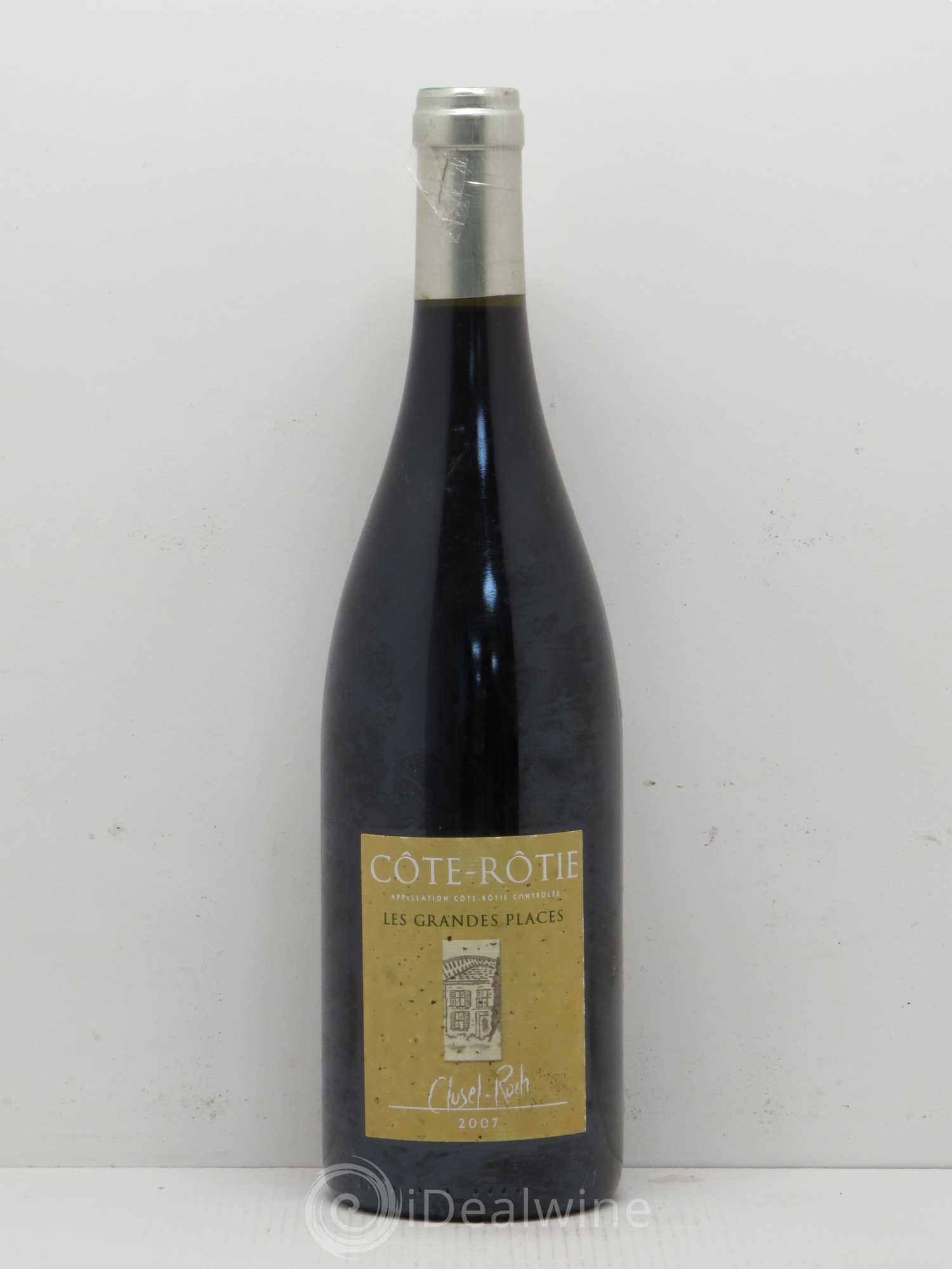 Côte-Rôtie Les Grandes Places Clusel-Roch 2007 - Lot de 1 bouteille - 0