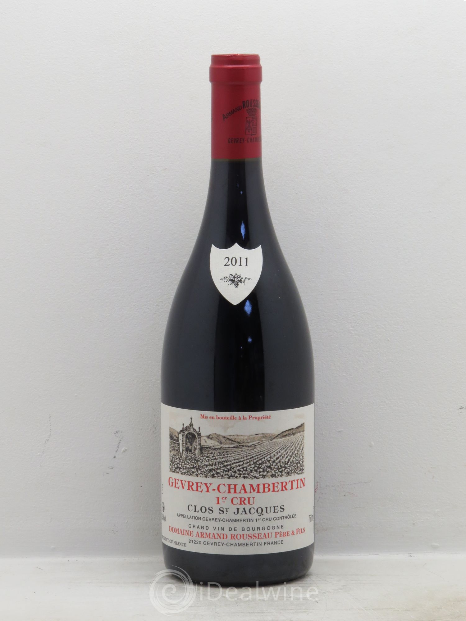 Gevrey-Chambertin 1er Cru Clos Saint-Jacques Armand Rousseau (Domaine) 2011 - Lot de 1 bouteille - 0