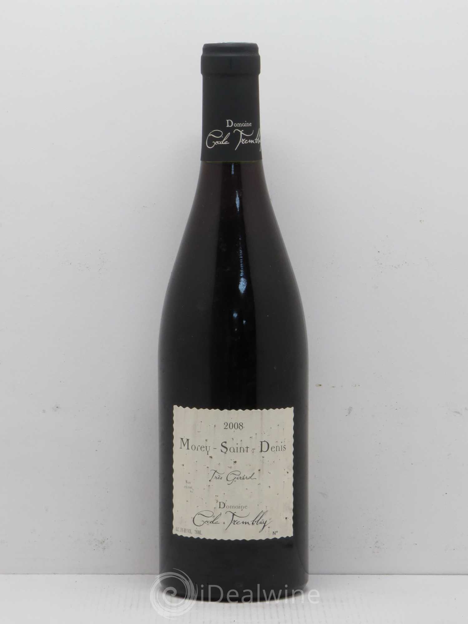 Morey-Saint-Denis Très Girard Cécile Tremblay 2008 - Lot de 1 bouteille - 0