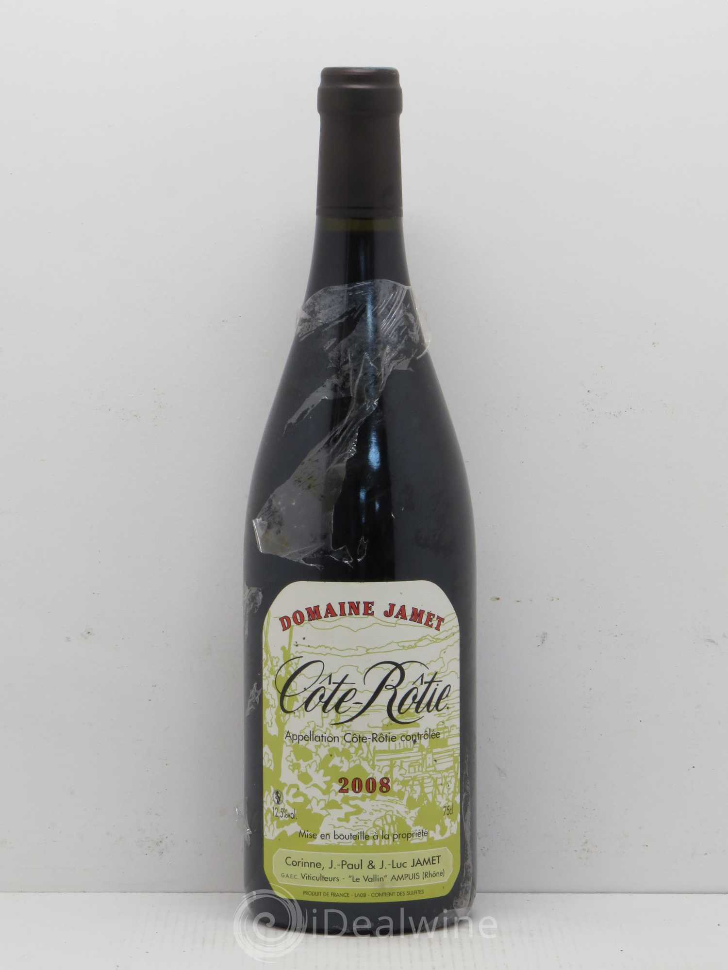 Côte-Rôtie Jamet (Domaine) 2008 - Lot de 1 bouteille - 0