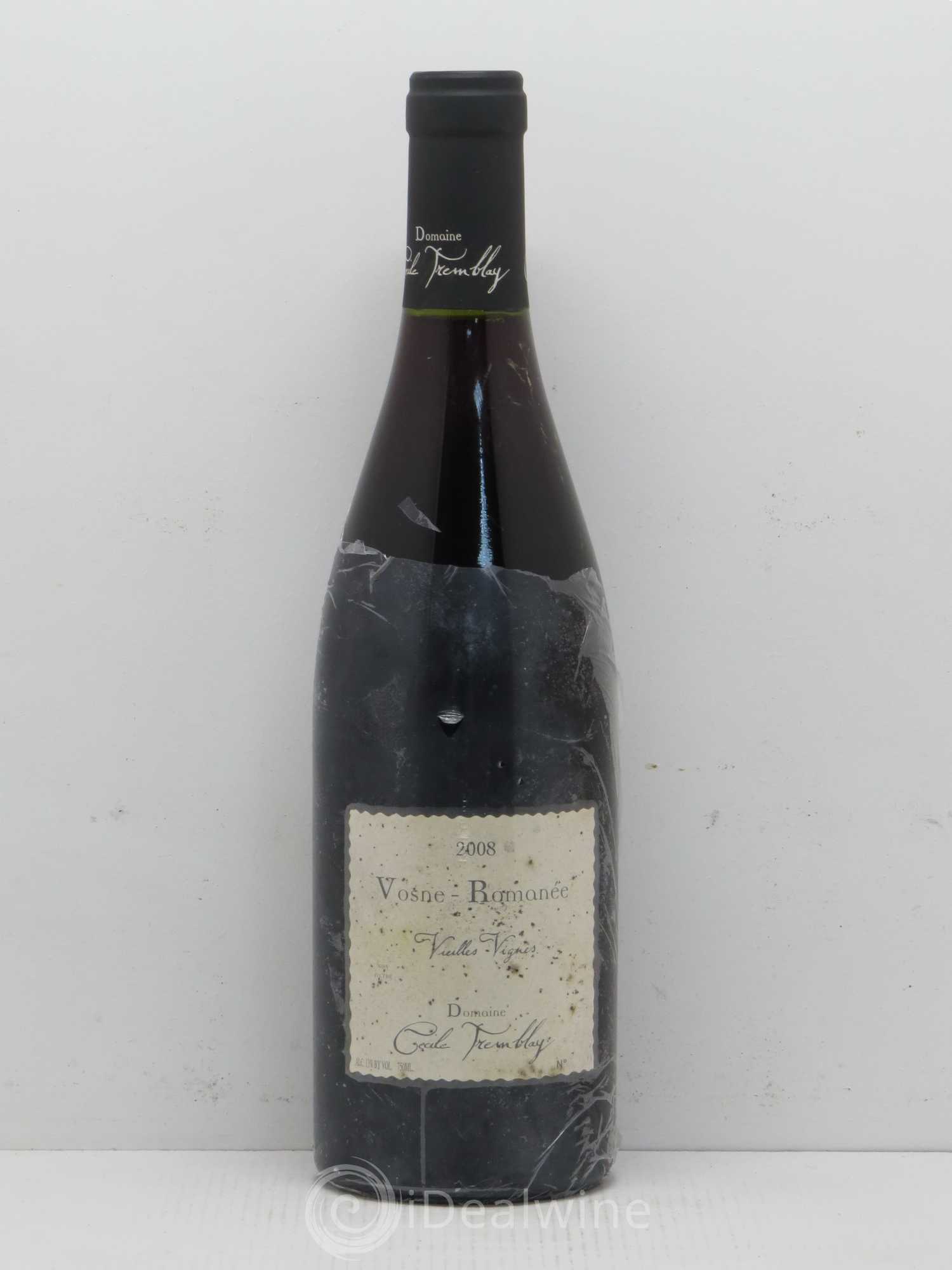 Vosne-Romanée Vieilles Vignes Cécile Tremblay 2008 - Lot de 1 bouteille - 0