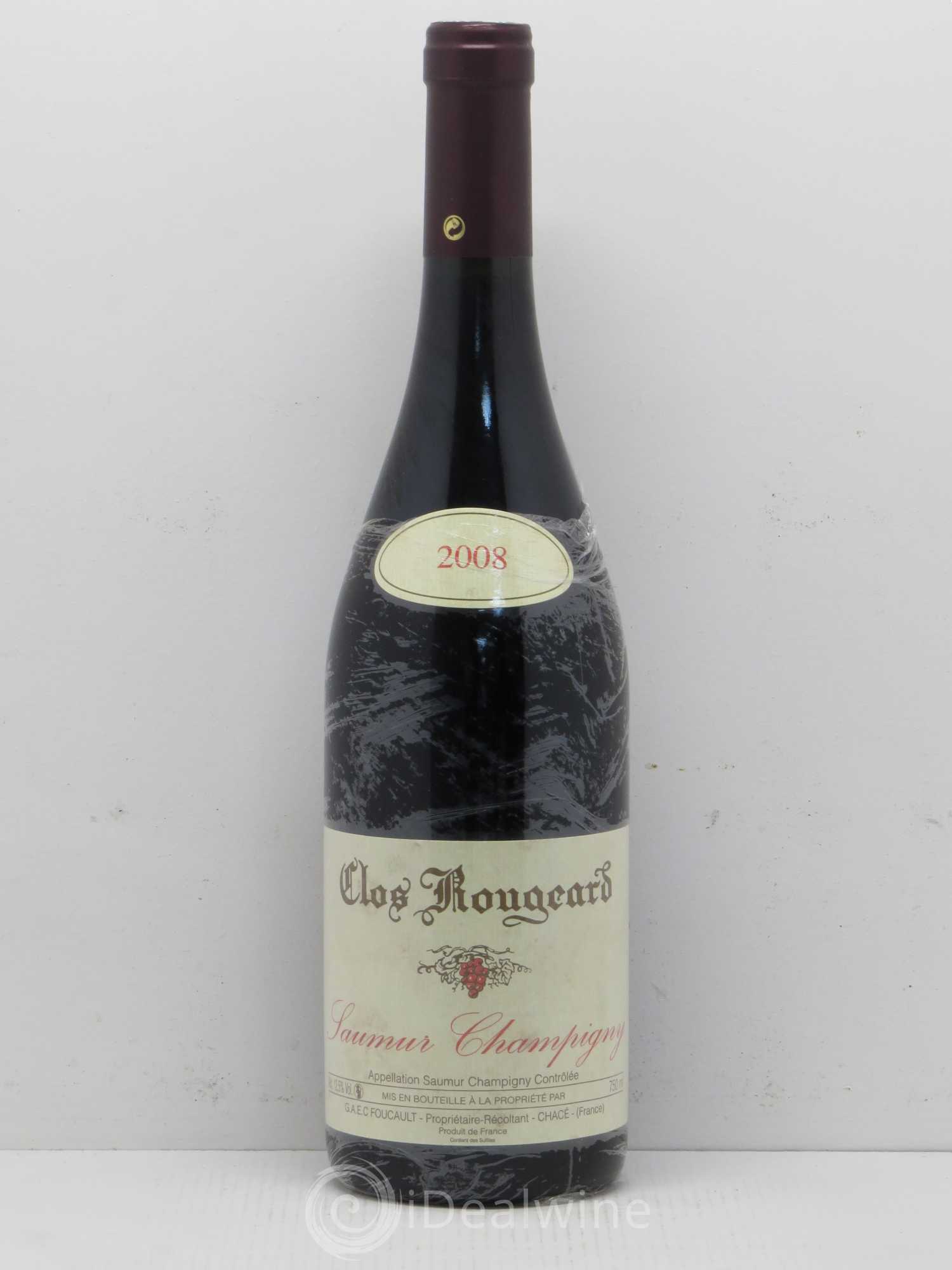 Saumur-Champigny Clos Rougeard 2008 - Lot de 1 bouteille - 0