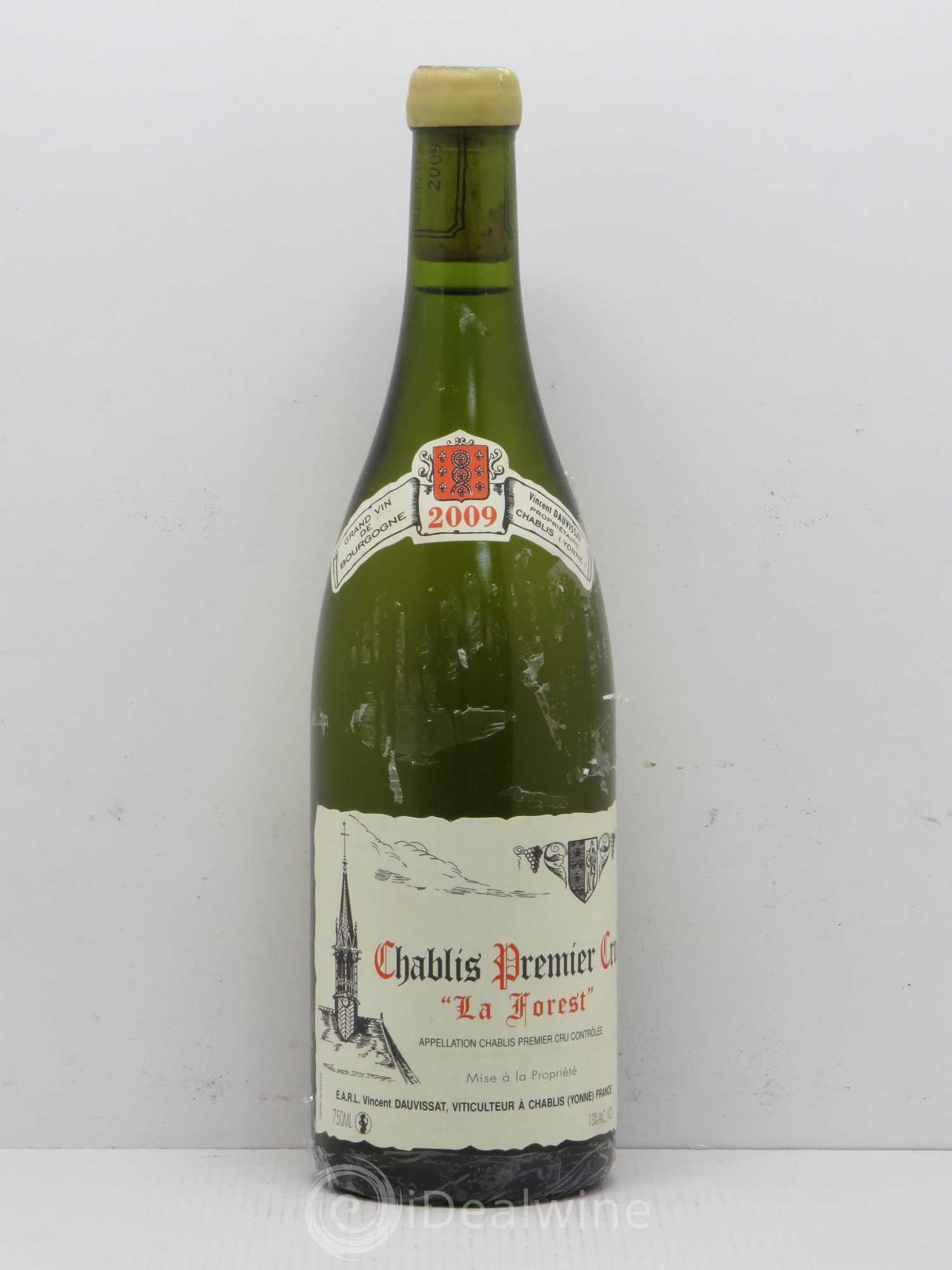 Chablis 1er Cru La Forest Vincent Dauvissat (Domaine) (sans prix de réserve) 2009 - Lot de 1 bouteille - 0