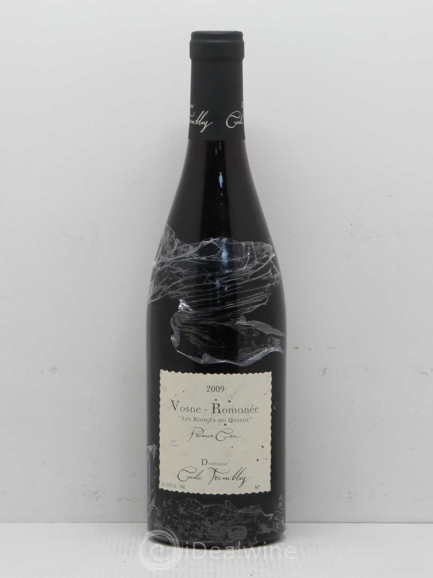 Vosne-Romanée 1er Cru Les Rouges Du Dessus Cécile Tremblay 2009 - Posten von 1 Flasche - 0