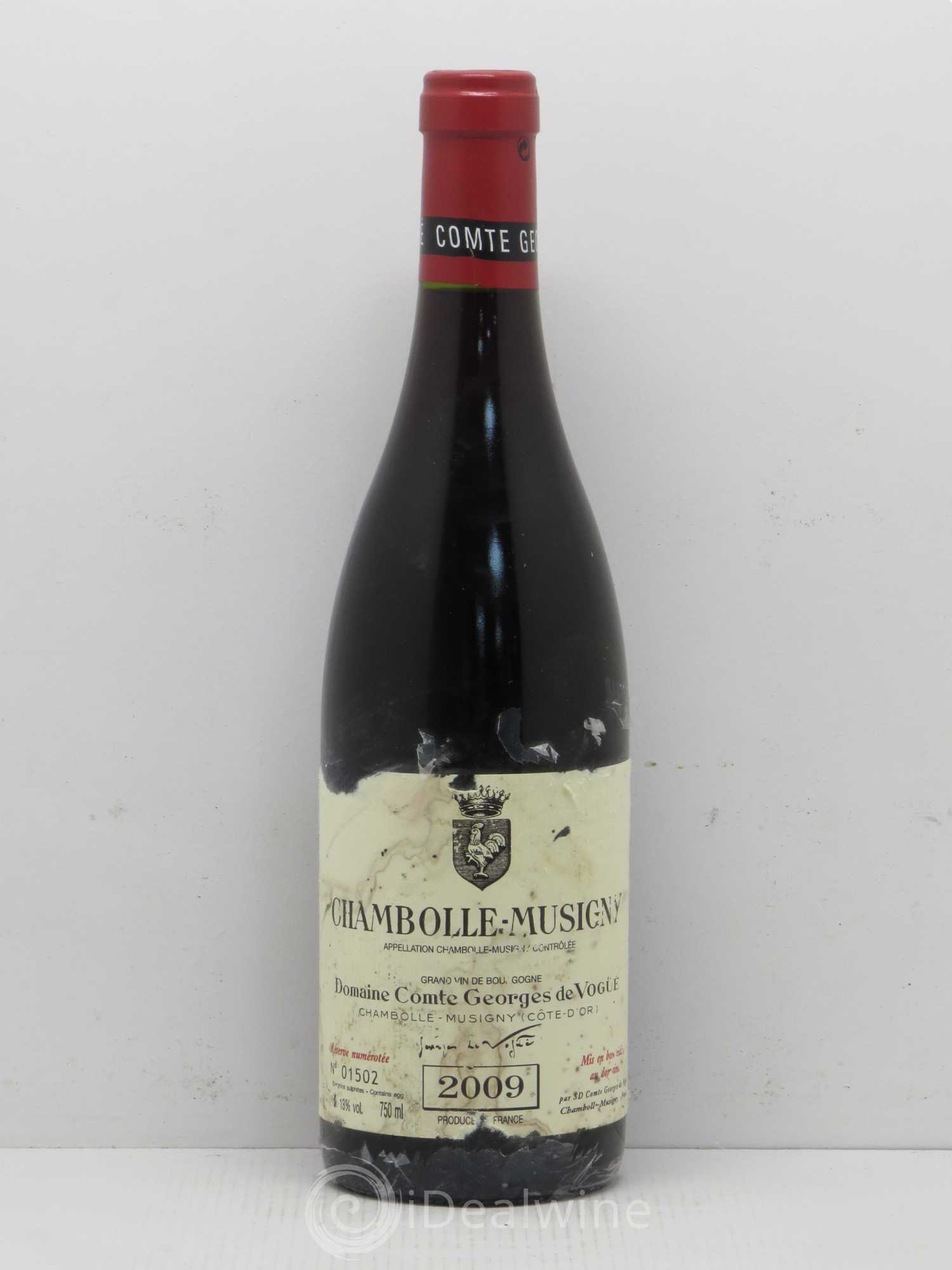 Chambolle-Musigny Comte Georges de Vogüé (sans prix de réserve) 2009 - Lot de 1 bouteille - 0