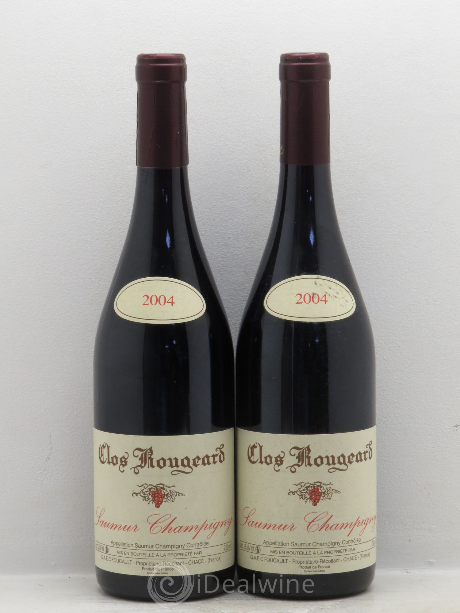 Saumur-Champigny Clos Rougeard 2004 - Lot de 2 bouteilles - 0