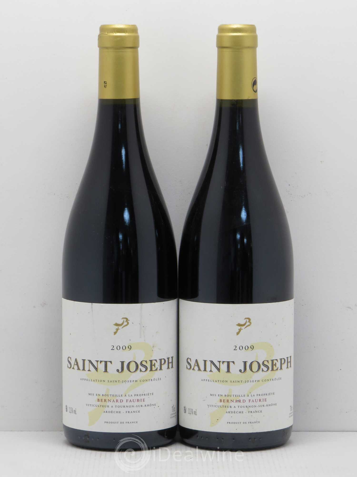 Saint-Joseph Bernard Faurie Vieilles Vignes 2009 - Posten von 2 Flaschen - 0