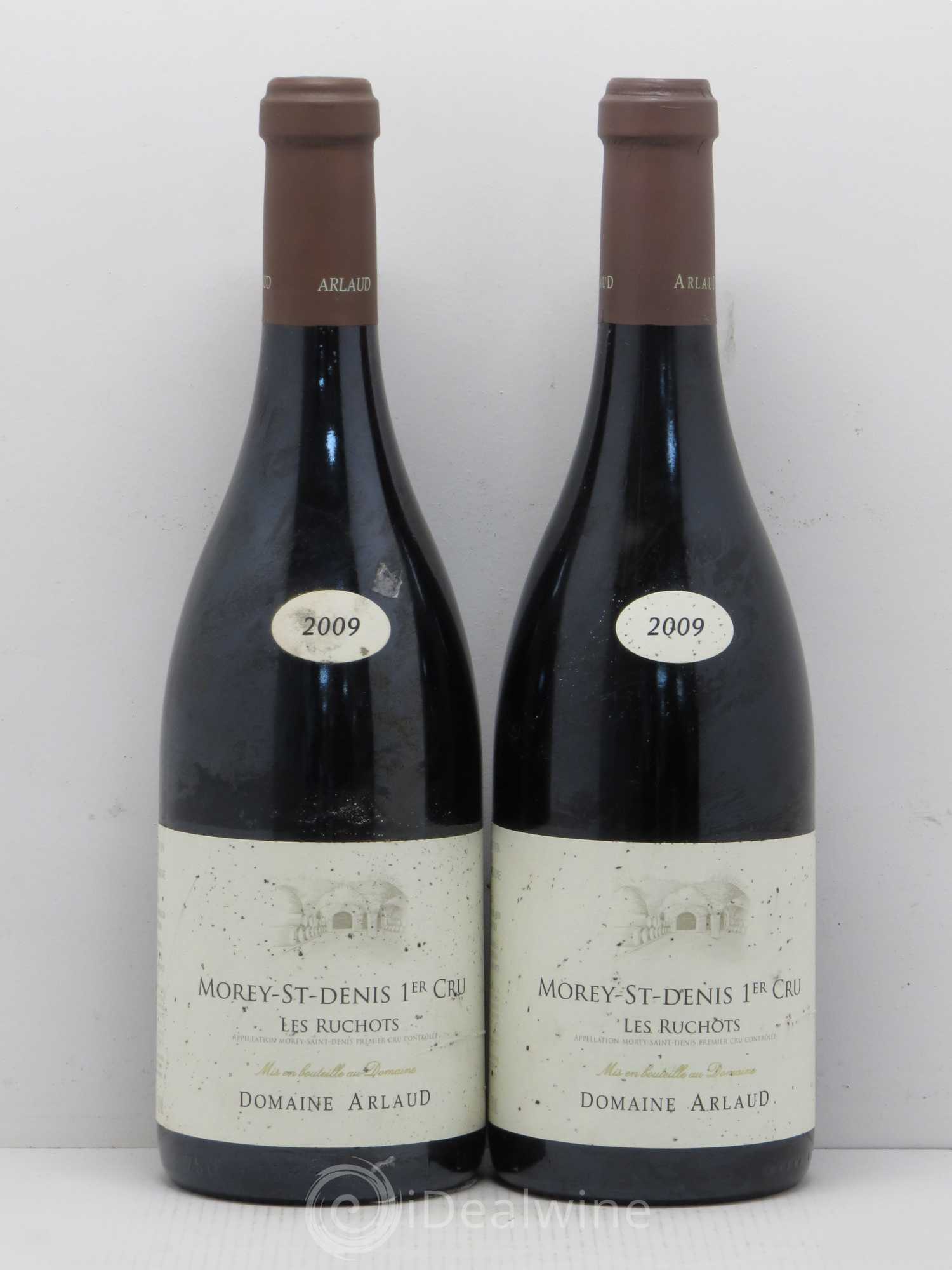 Morey-Saint-Denis 1er Cru Les Ruchots Domaine Arlaud 2009 - Lot de 2 bouteilles - 0