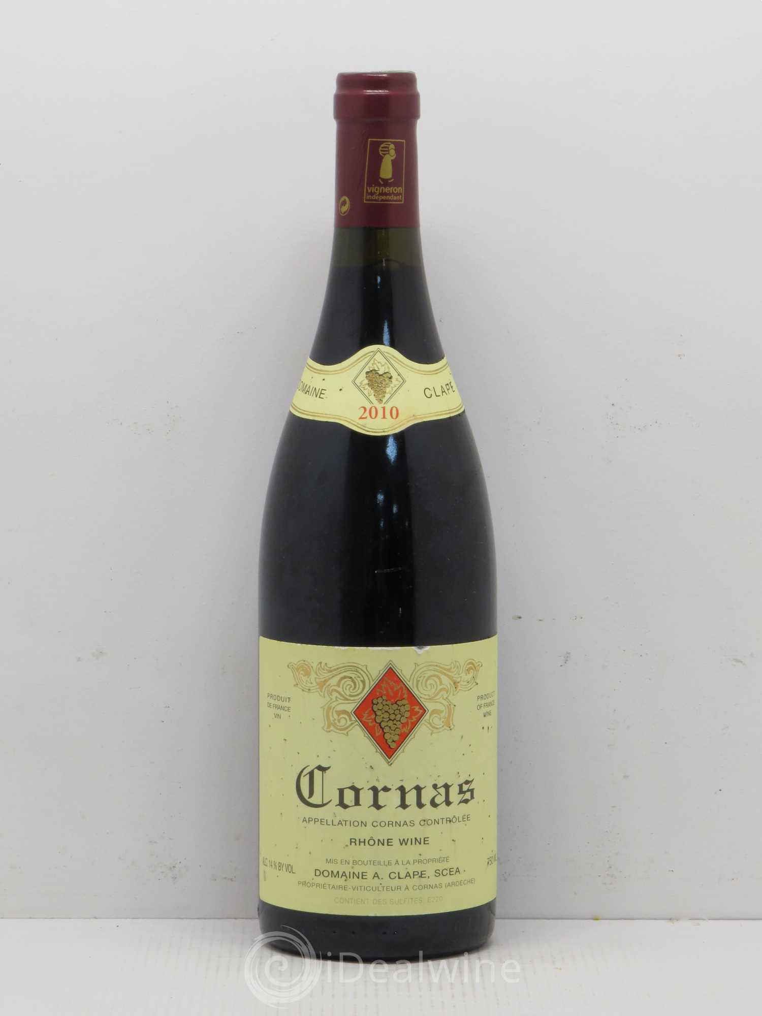 Cornas Auguste Clape 2010 - Lot de 1 bouteille - 0