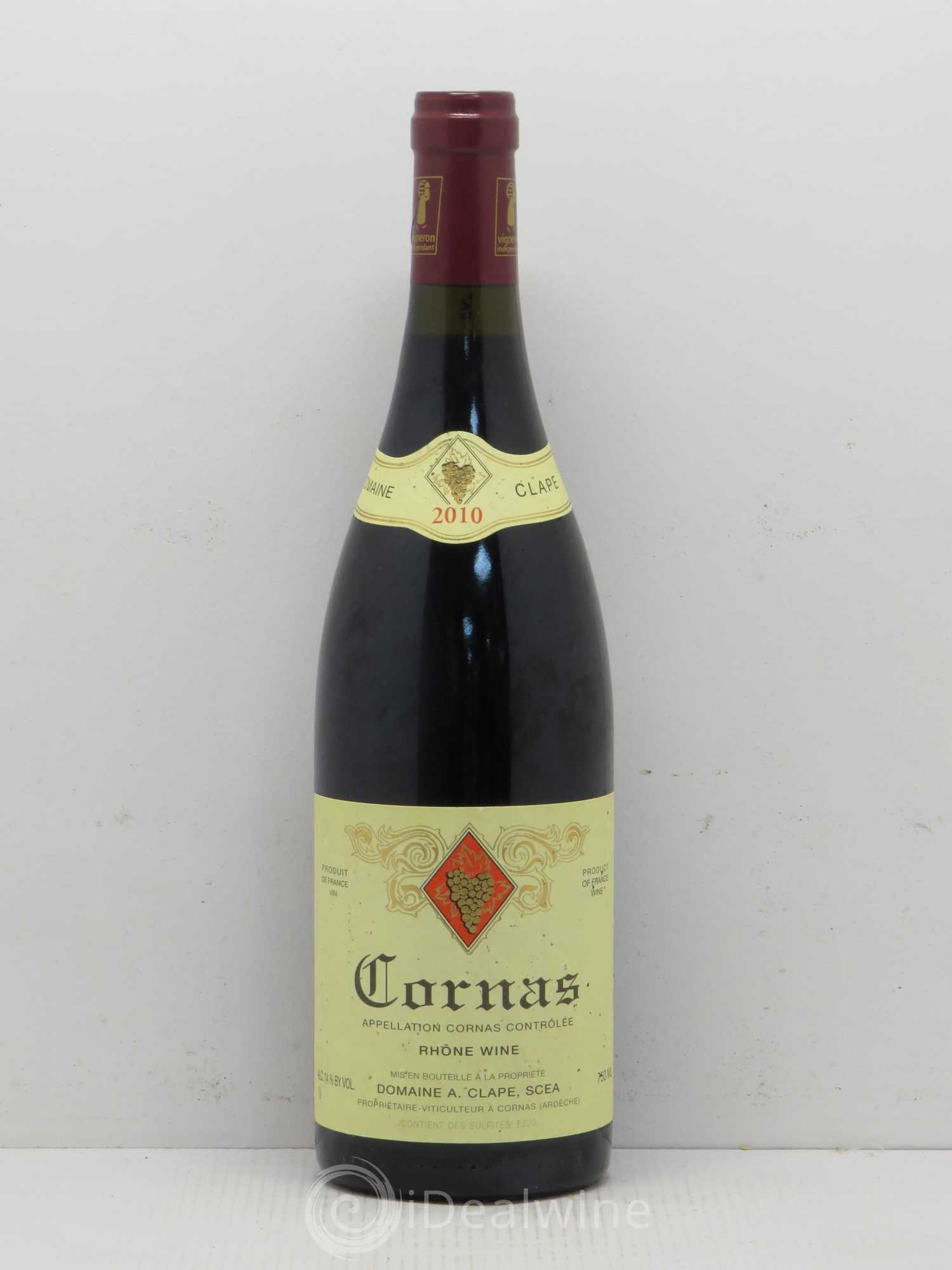 Cornas Auguste Clape 2010 - Lot de 1 bouteille - 0