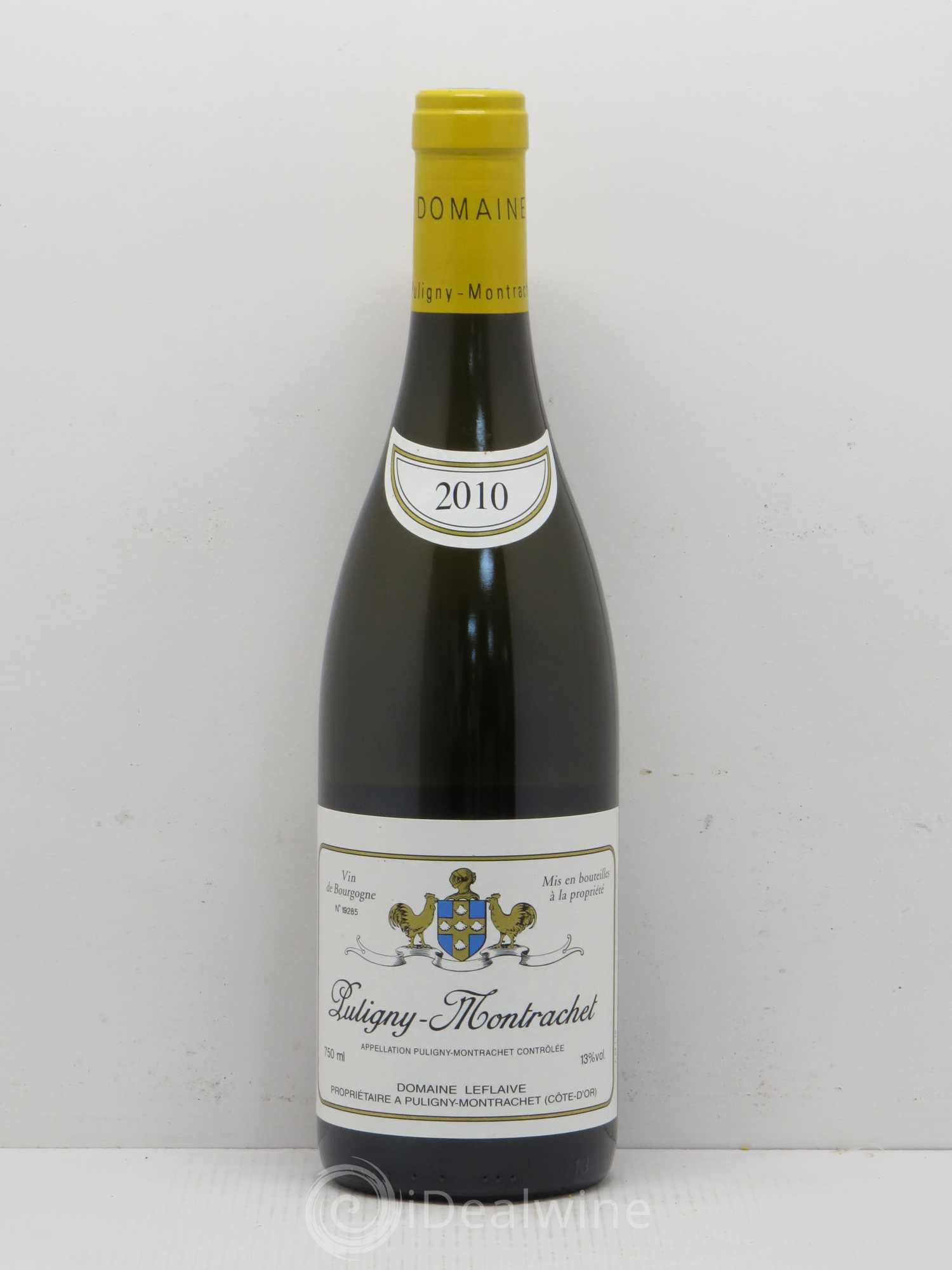 Puligny-Montrachet Leflaive (Domaine) 2010 - Lot de 1 bouteille - 0