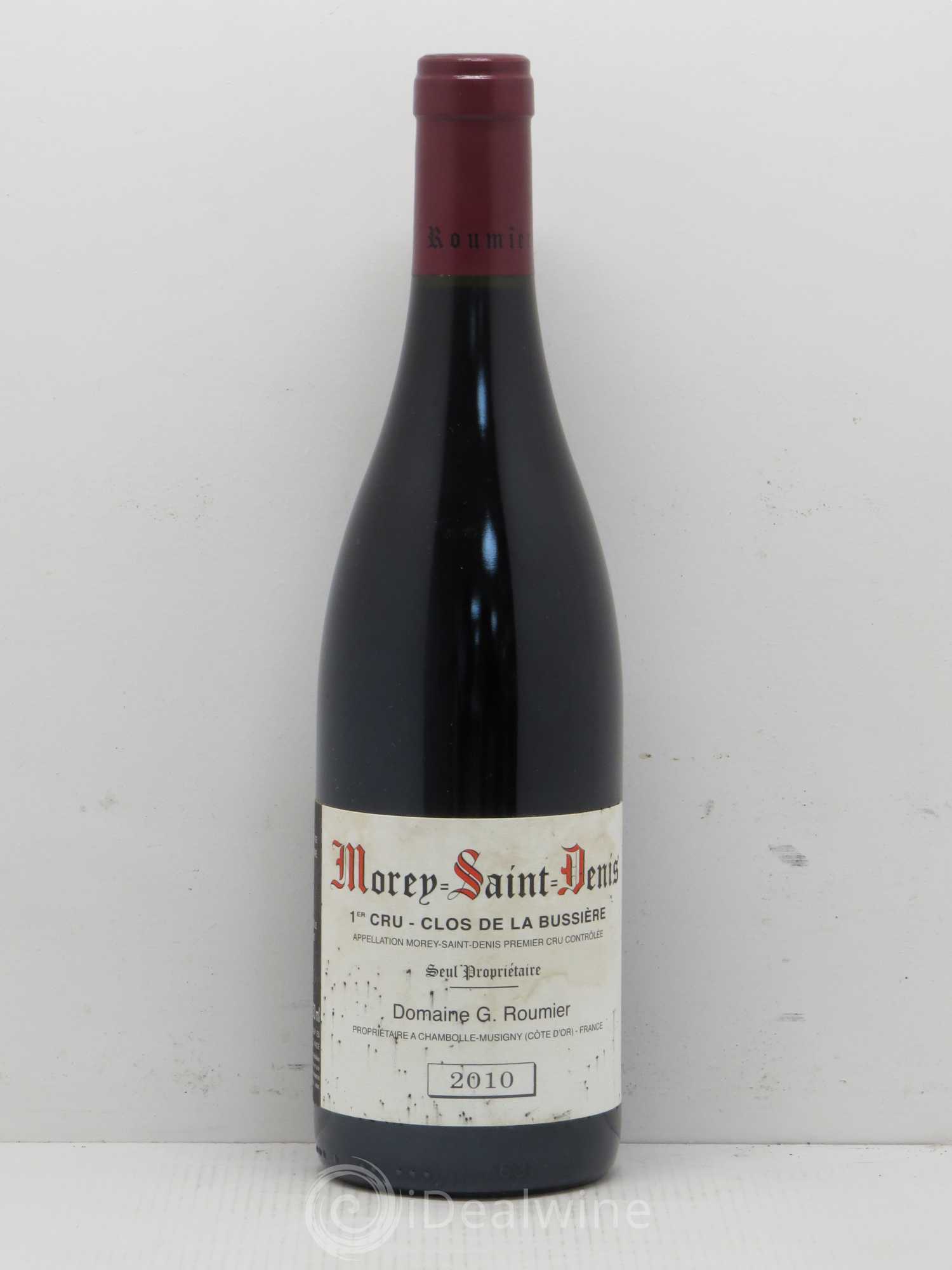 Morey-Saint-Denis 1er Cru Clos de la Bussière Georges Roumier (Domaine) 2010 - Lot de 1 bouteille - 0