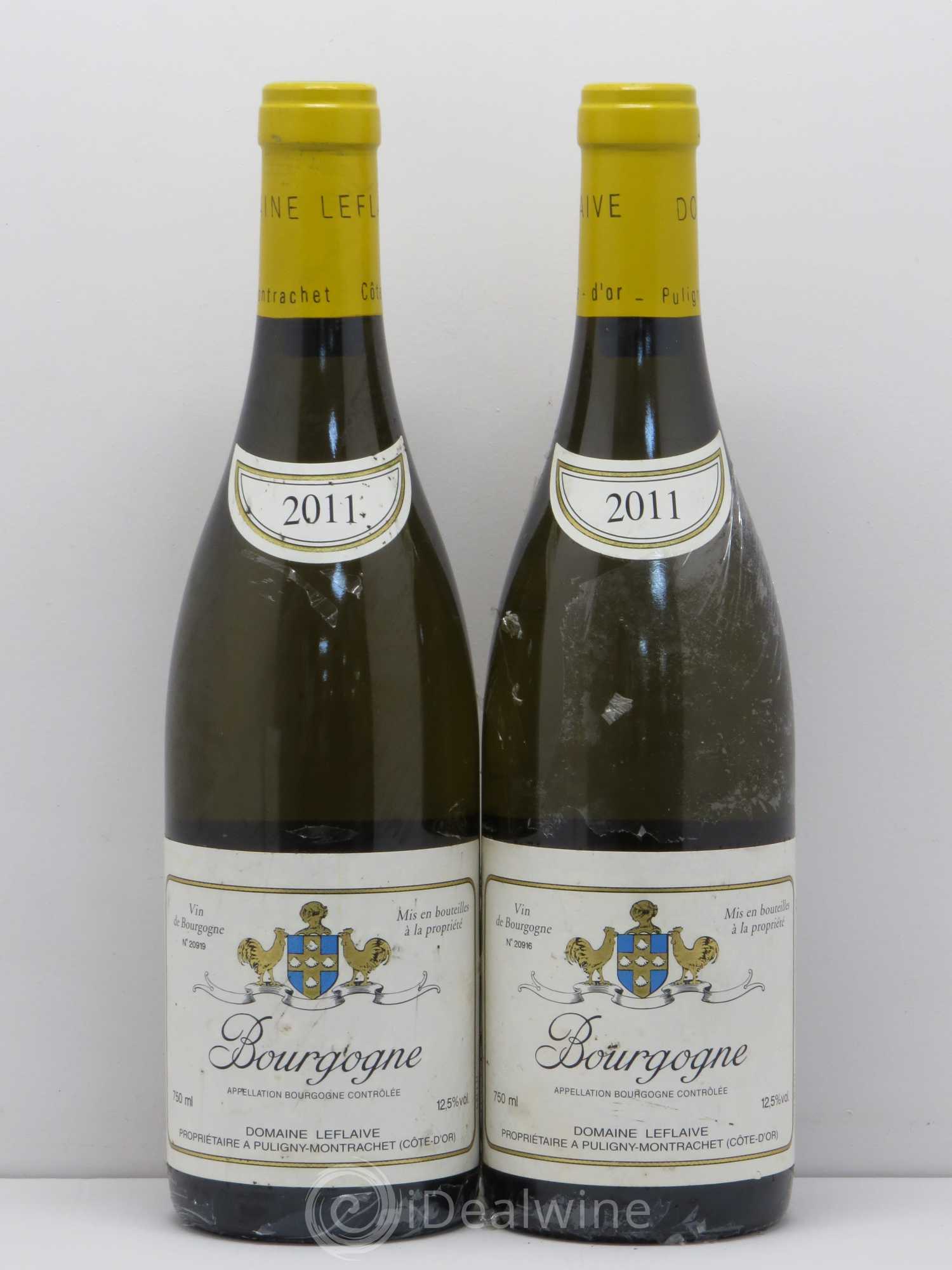 Bourgogne Anne Claude Leflaive (sans prix de réserve) 2011 - Posten von 2 Flaschen - 0