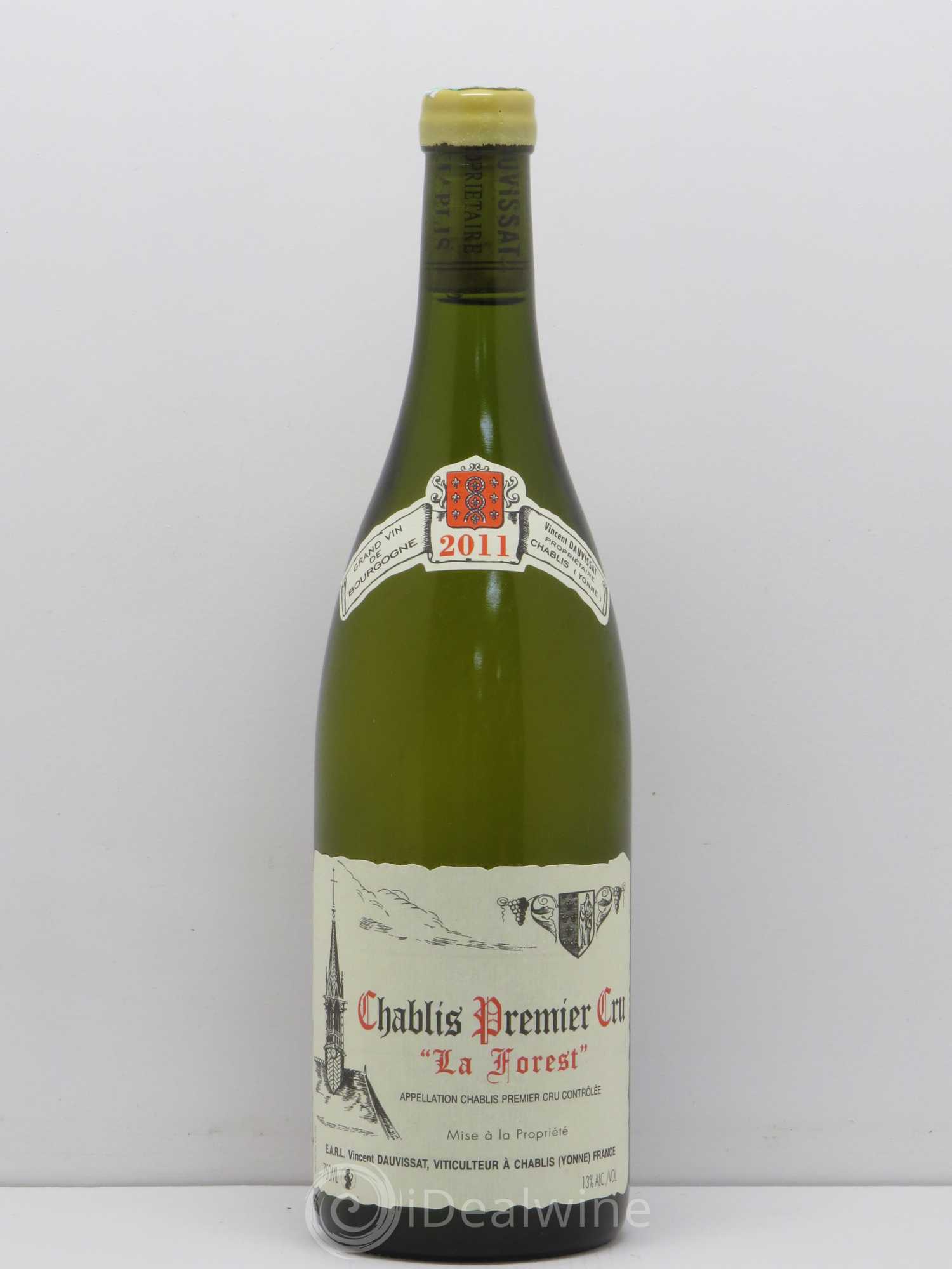 Chablis 1er Cru La Forest Vincent Dauvissat (Domaine) (sans prix de réserve) 2011 - Lot de 1 bouteille - 0