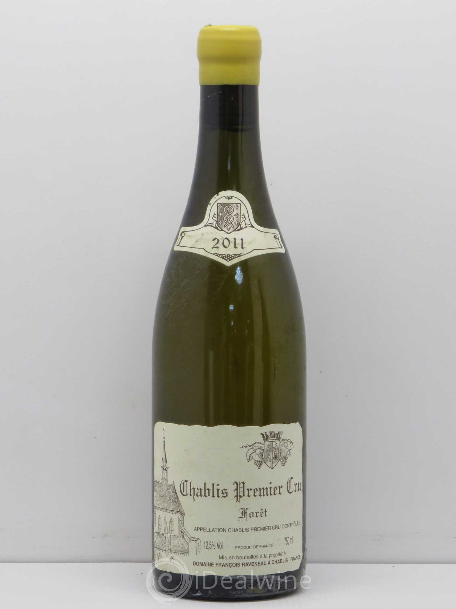 Chablis 1er Cru Forêt Raveneau (Domaine) 2011 - Lot de 1 bouteille - 0