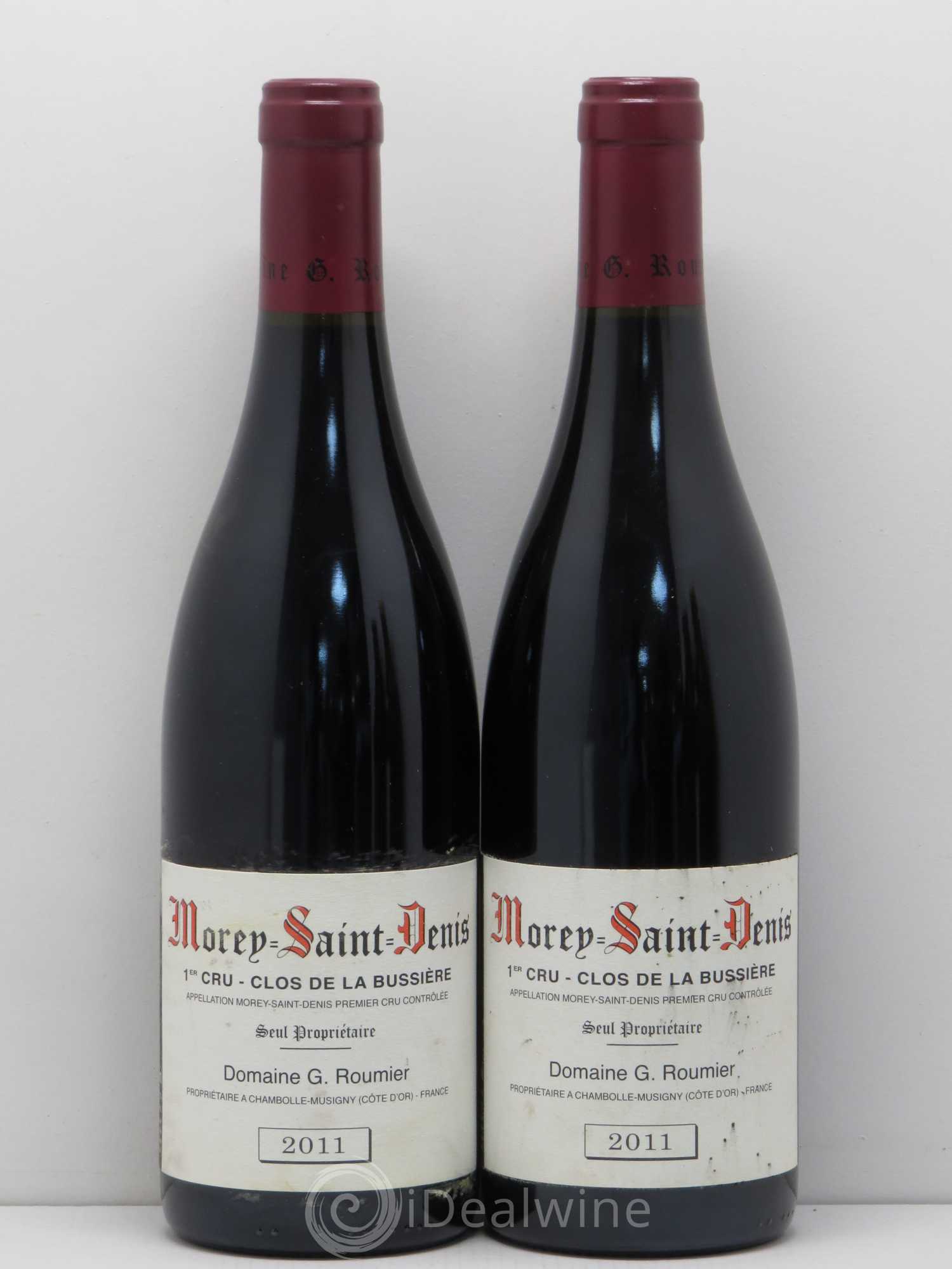 Morey-Saint-Denis 1er Cru Clos de la Bussière Georges Roumier (Domaine) 2011 - Lot de 2 bouteilles - 0