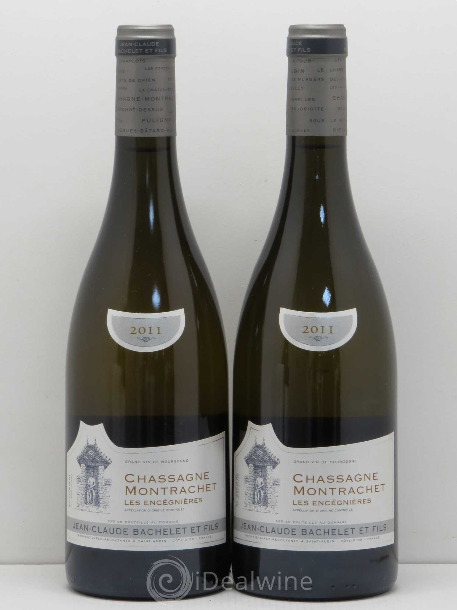 Chassagne-Montrachet Les Encegnieres Domaine Jean Claude Bachelet Et Fils 2011 - Posten von 2 Flaschen - 0