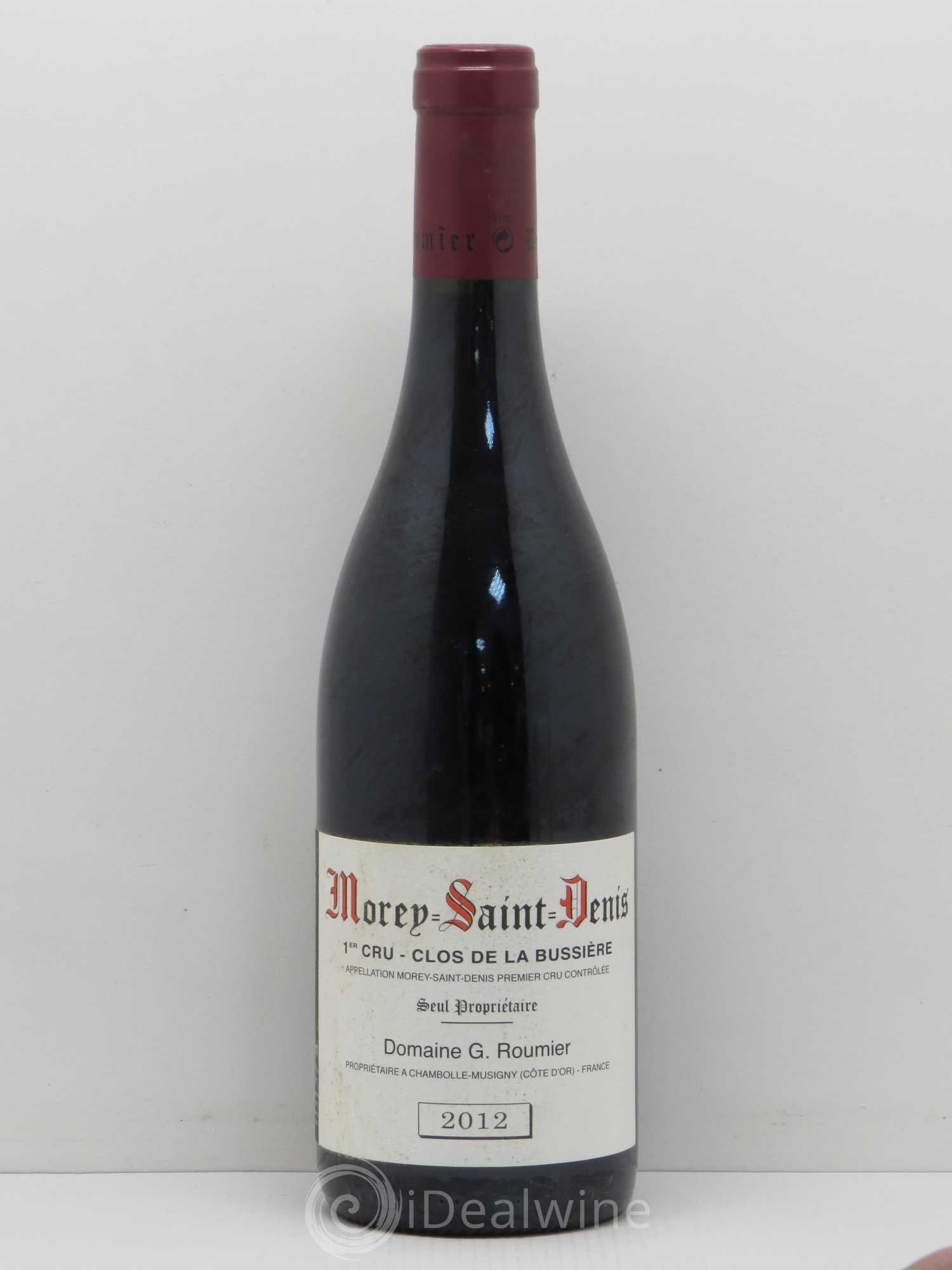 Morey-Saint-Denis 1er Cru Clos de la Bussière Georges Roumier (Domaine) 2012 - Lot de 1 bouteille - 0