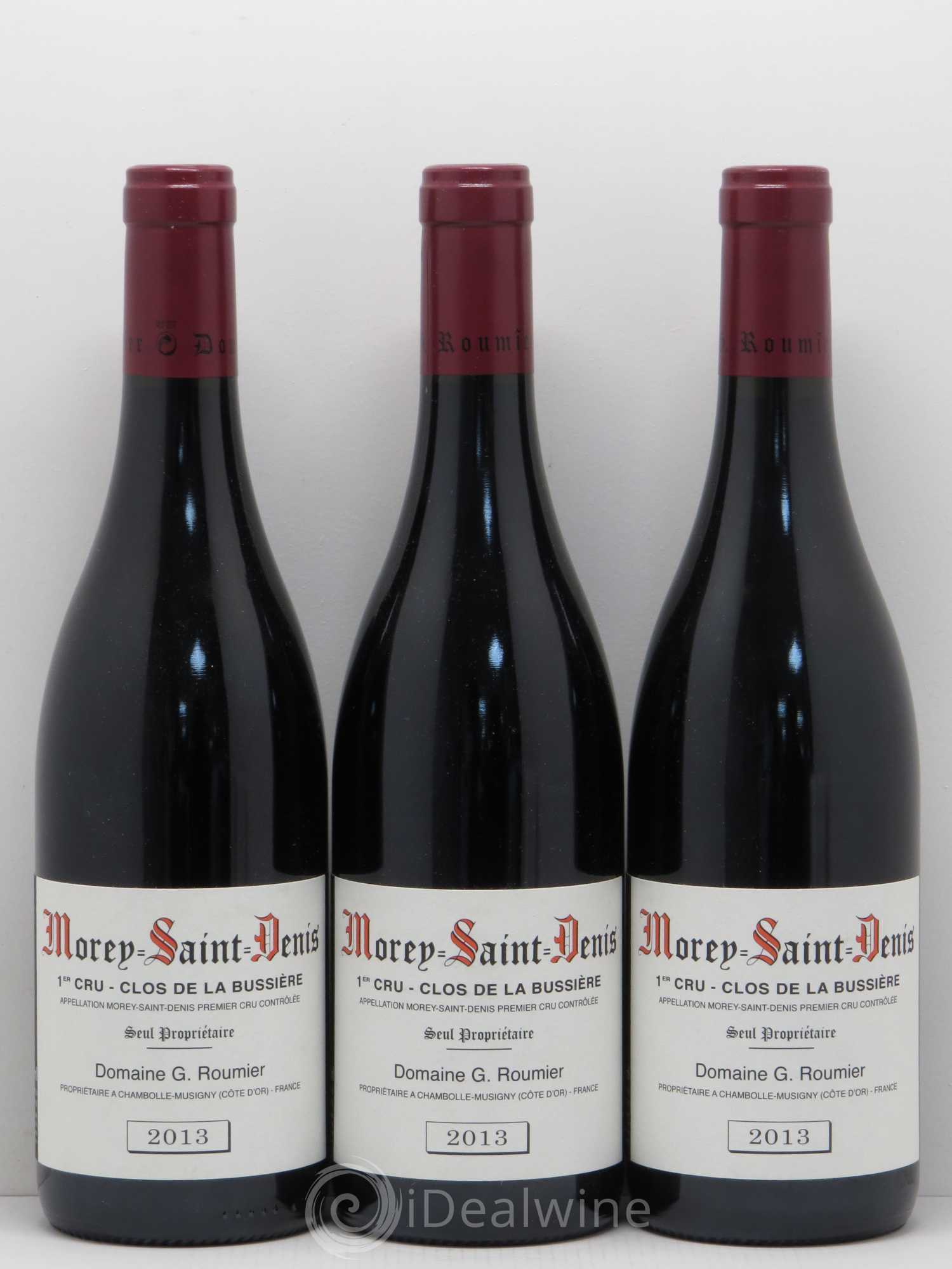 Morey-Saint-Denis 1er Cru Clos de la Bussière Georges Roumier (Domaine) 2013 - Lot de 3 bouteilles - 0