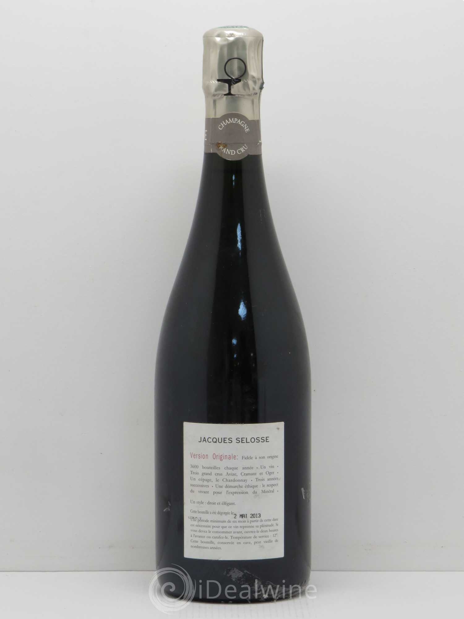 Version Originale Jacques Selosse - Lot de 1 bouteille - 1