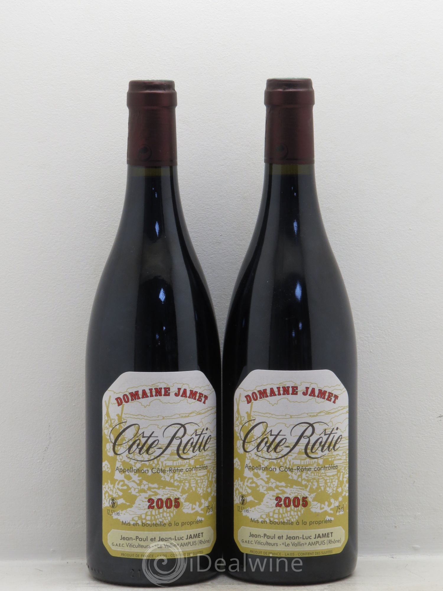 Côte-Rôtie Jamet (Domaine) 2005 - Lot de 2 bouteilles - 0