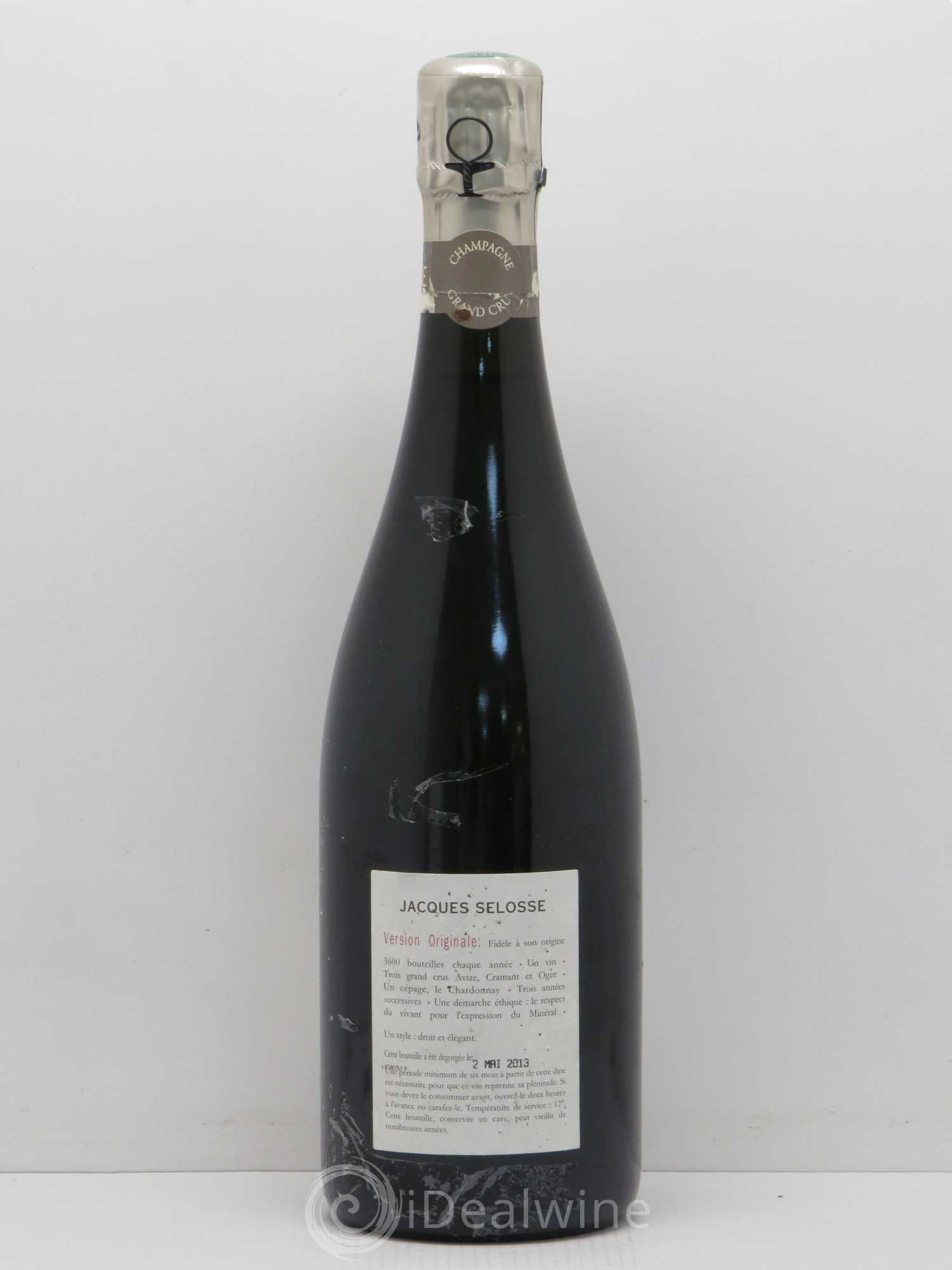 Version Originale Jacques Selosse - Posten von 1 Flasche - 1