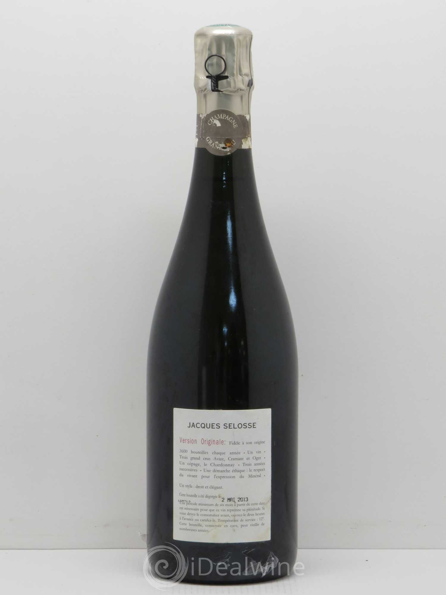 Version Originale Jacques Selosse - Lot de 1 bouteille - 1