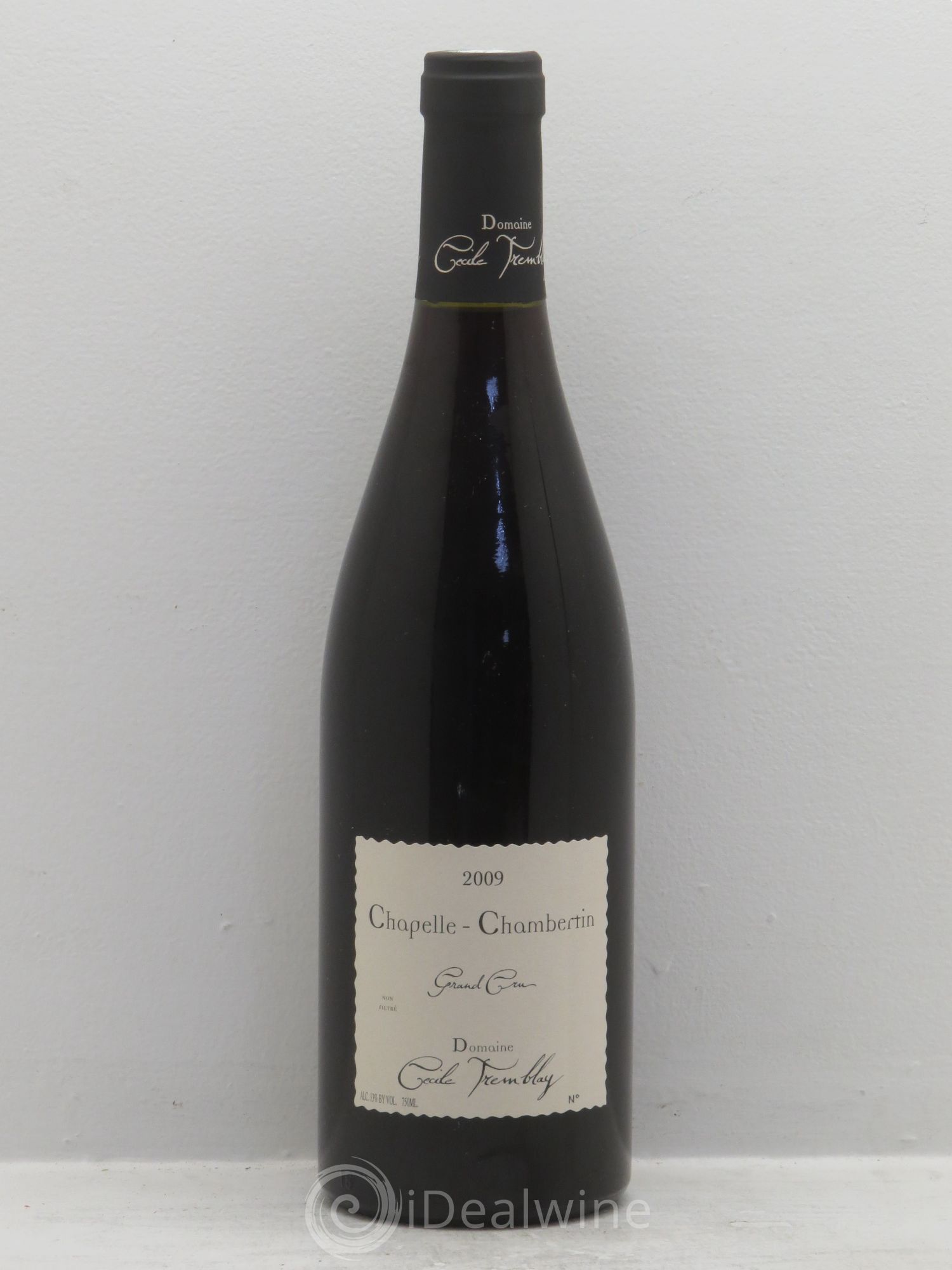 Chapelle-Chambertin Grand Cru Cécile Tremblay 2009 - Lot de 1 bouteille - 0