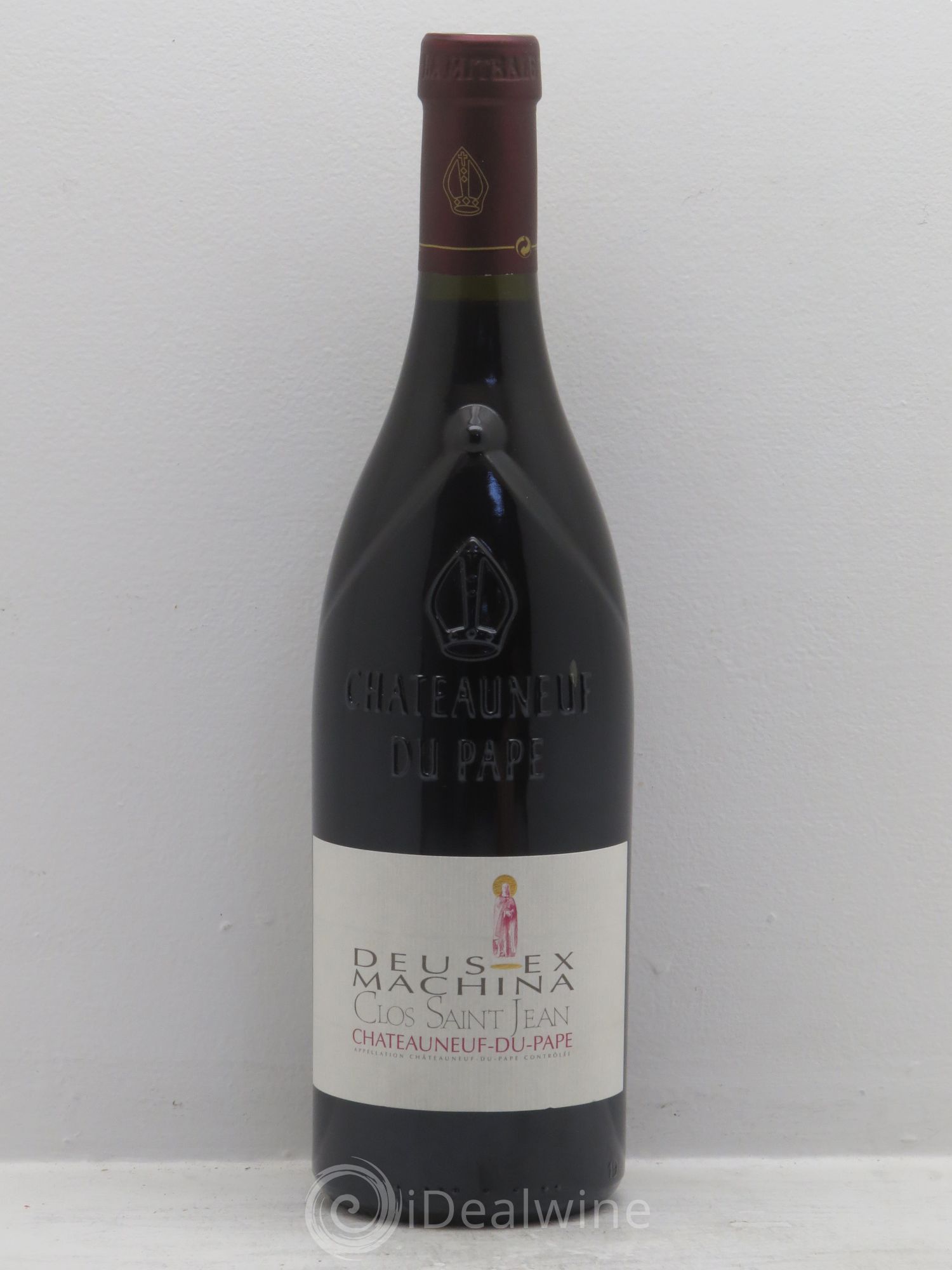 Châteauneuf-du-Pape Clos Saint-Jean Deus Ex Machina Pascal et Vincent Maurel 2010 - Lot de 1 bouteille - 0