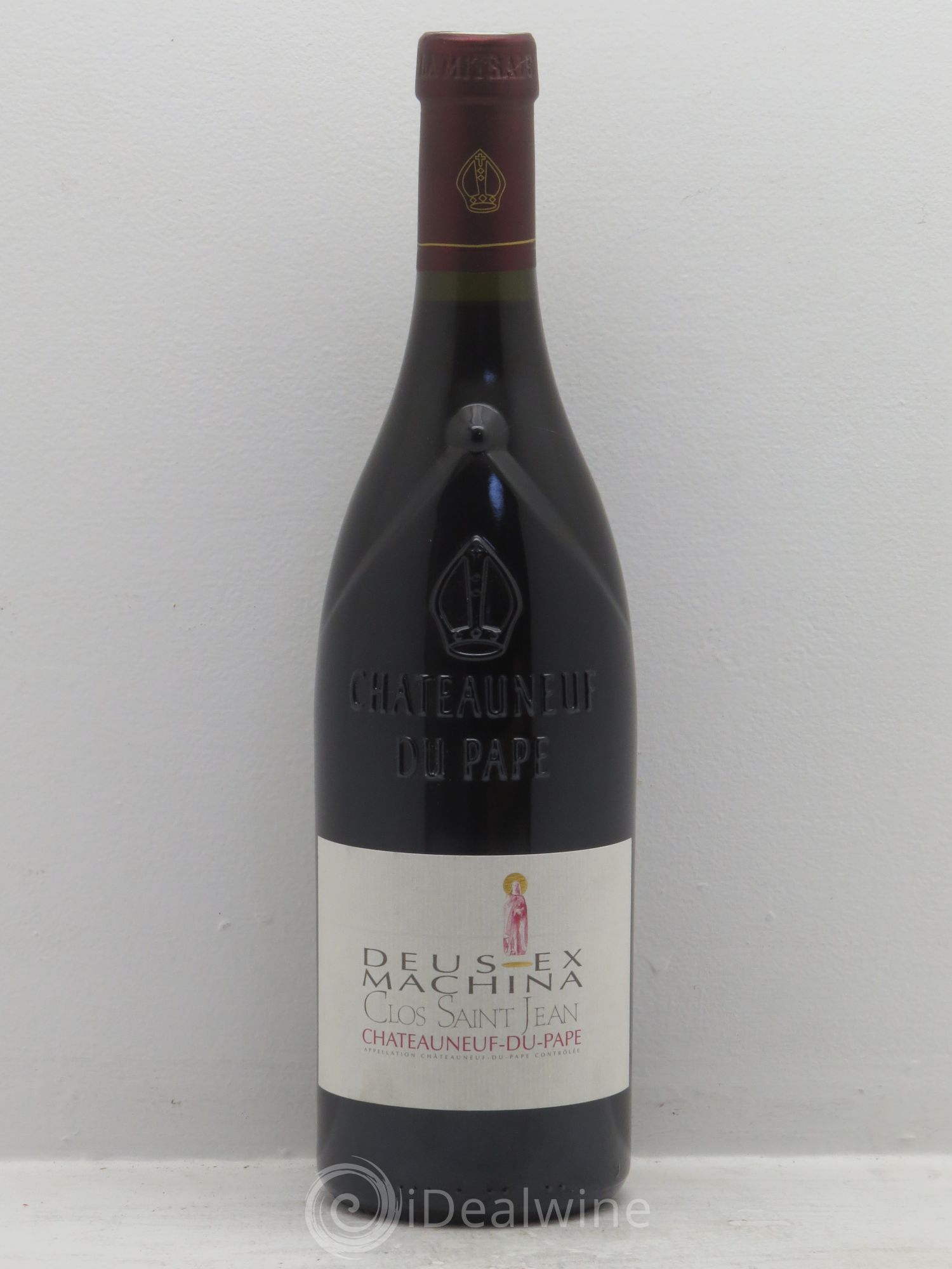 Châteauneuf-du-Pape Clos Saint-Jean Deus Ex Machina Pascal et Vincent Maurel 2010 - Lot de 1 bouteille - 0