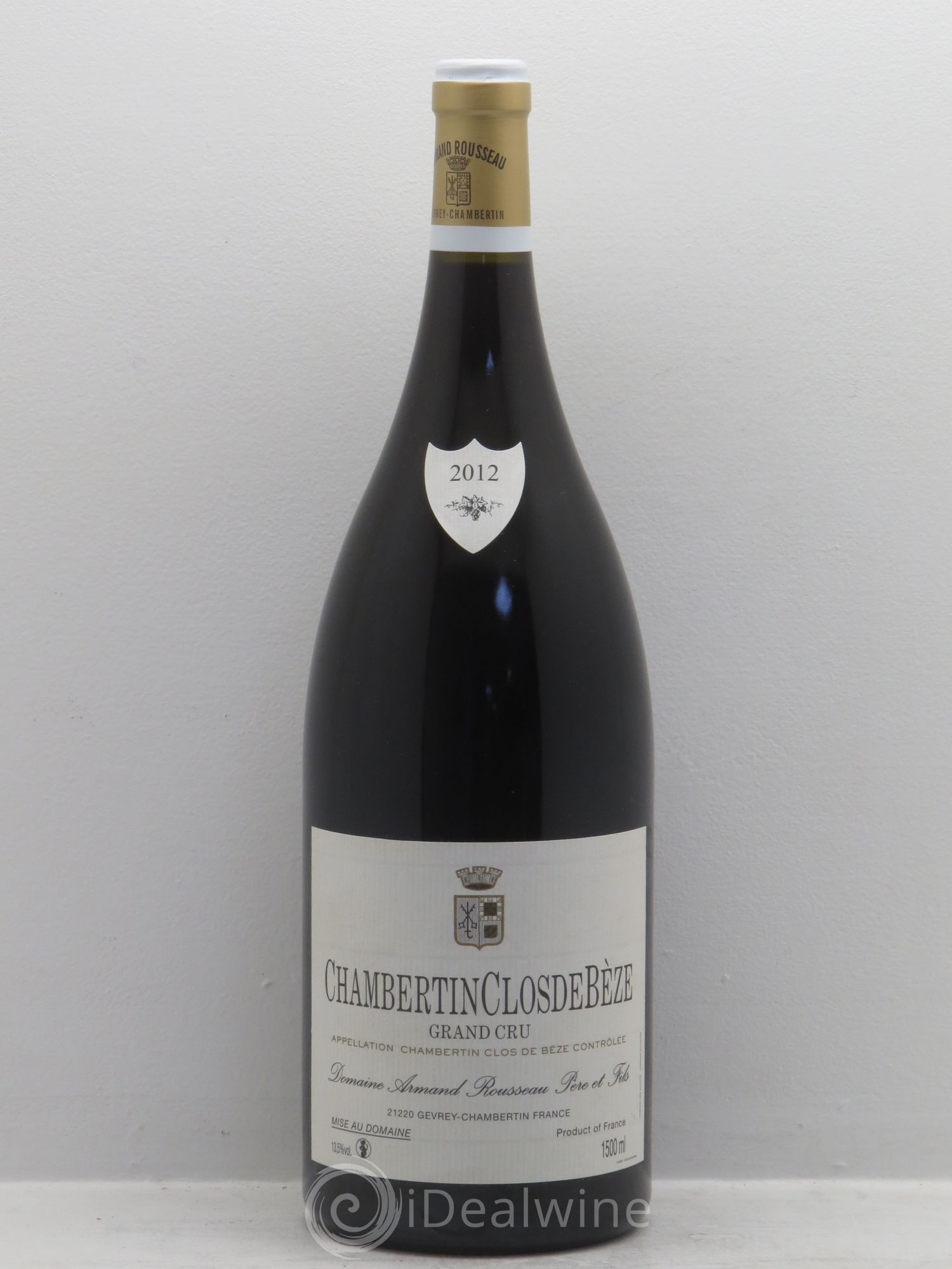 Chambertin Clos de Bèze Grand Cru Armand Rousseau (Domaine) 2012 - Lot de 1 magnum - 0