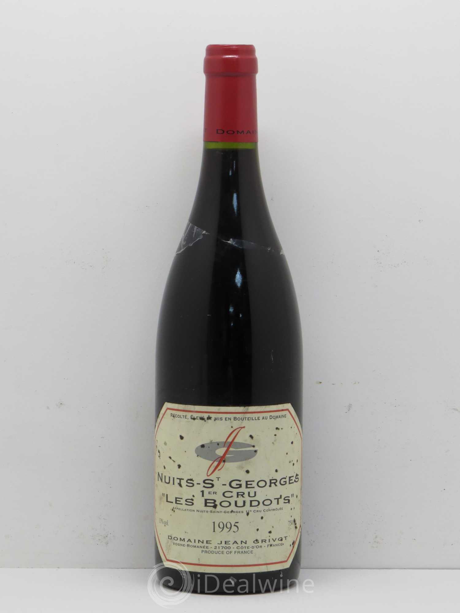 Nuits-Saint-Georges 1er Cru Aux Boudots Jean Grivot 1995 - Lot de 1 bouteille - 0