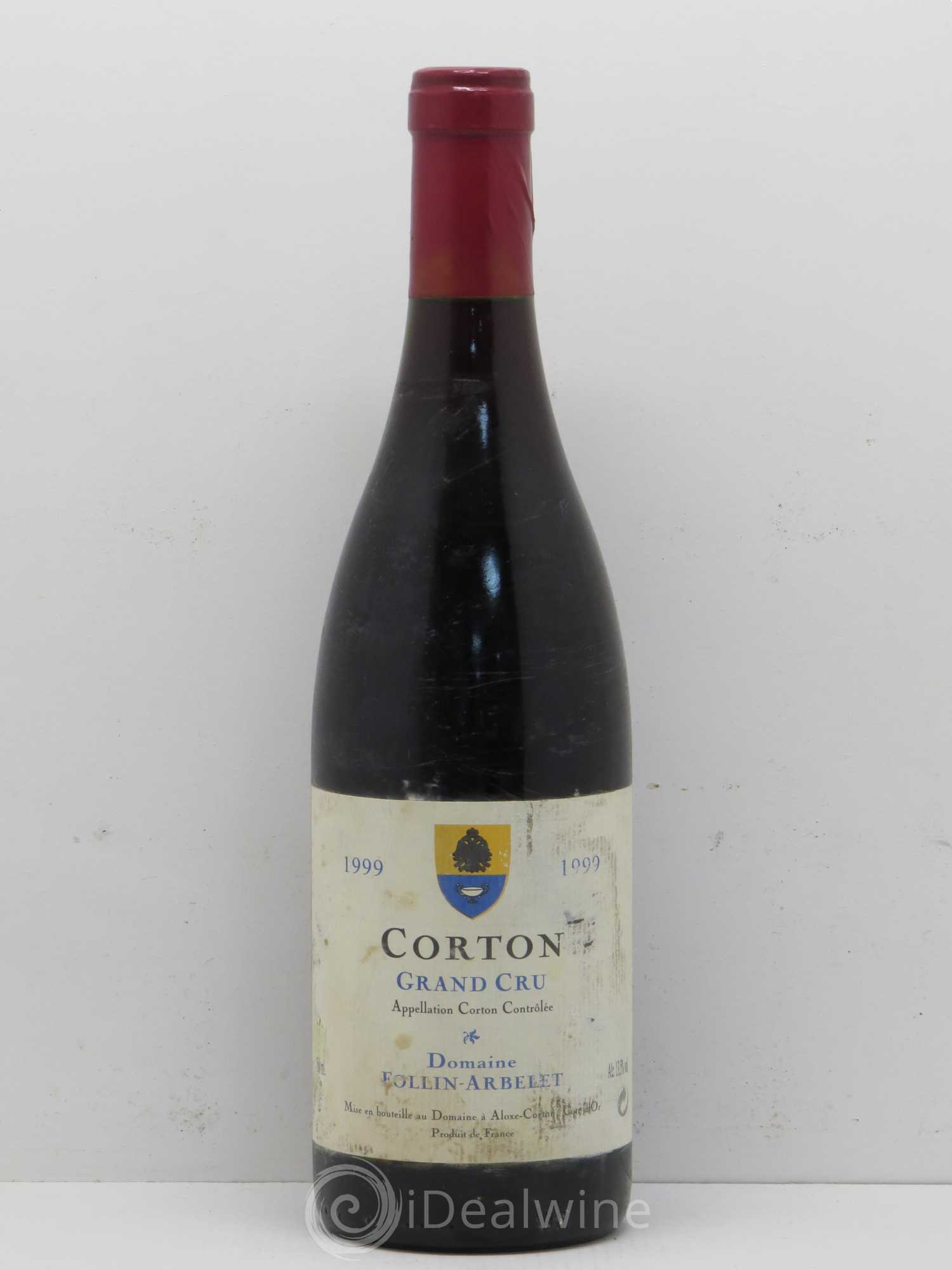 Corton Grand Cru Follin-Arbelet (Domaine) 1999 - Lot de 1 bouteille - 0