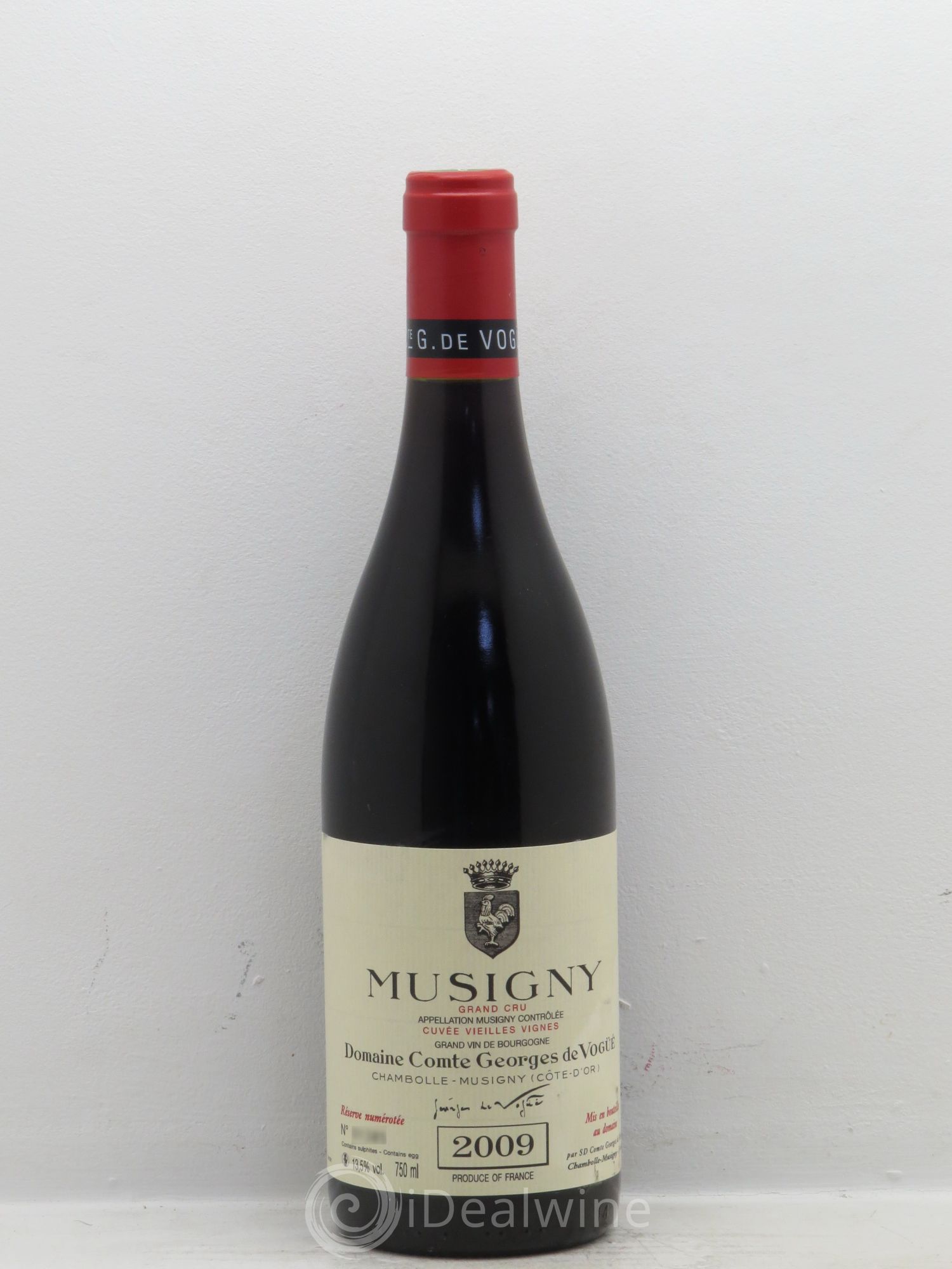 Musigny Grand Cru Cuvée Vieilles Vignes Comte Georges de Vogüé 2009 - Lot de 1 bouteille - 0