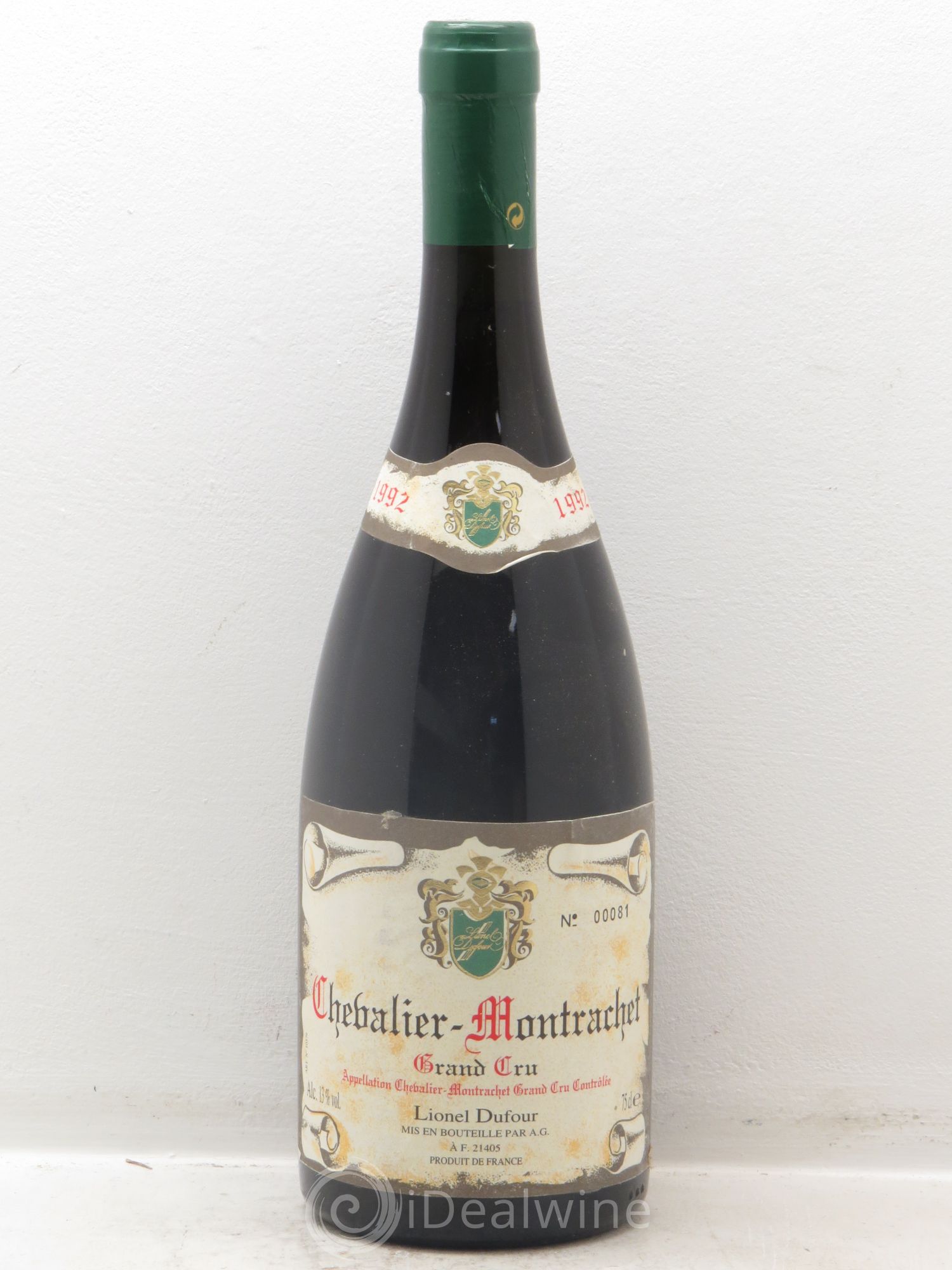 Chevalier-Montrachet Grand Cru Domaine Dufour 1992 - Posten von 1 Flasche - 0
