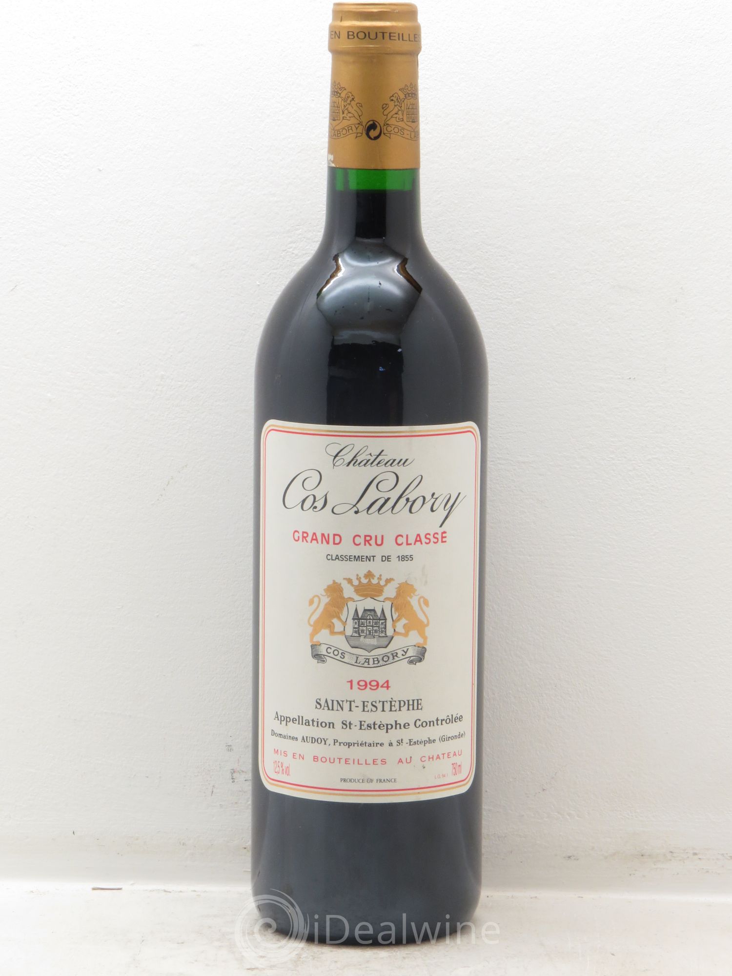 Château Cos Labory 5ème Grand Cru Classé 1994 - Lot de 1 bouteille - 0